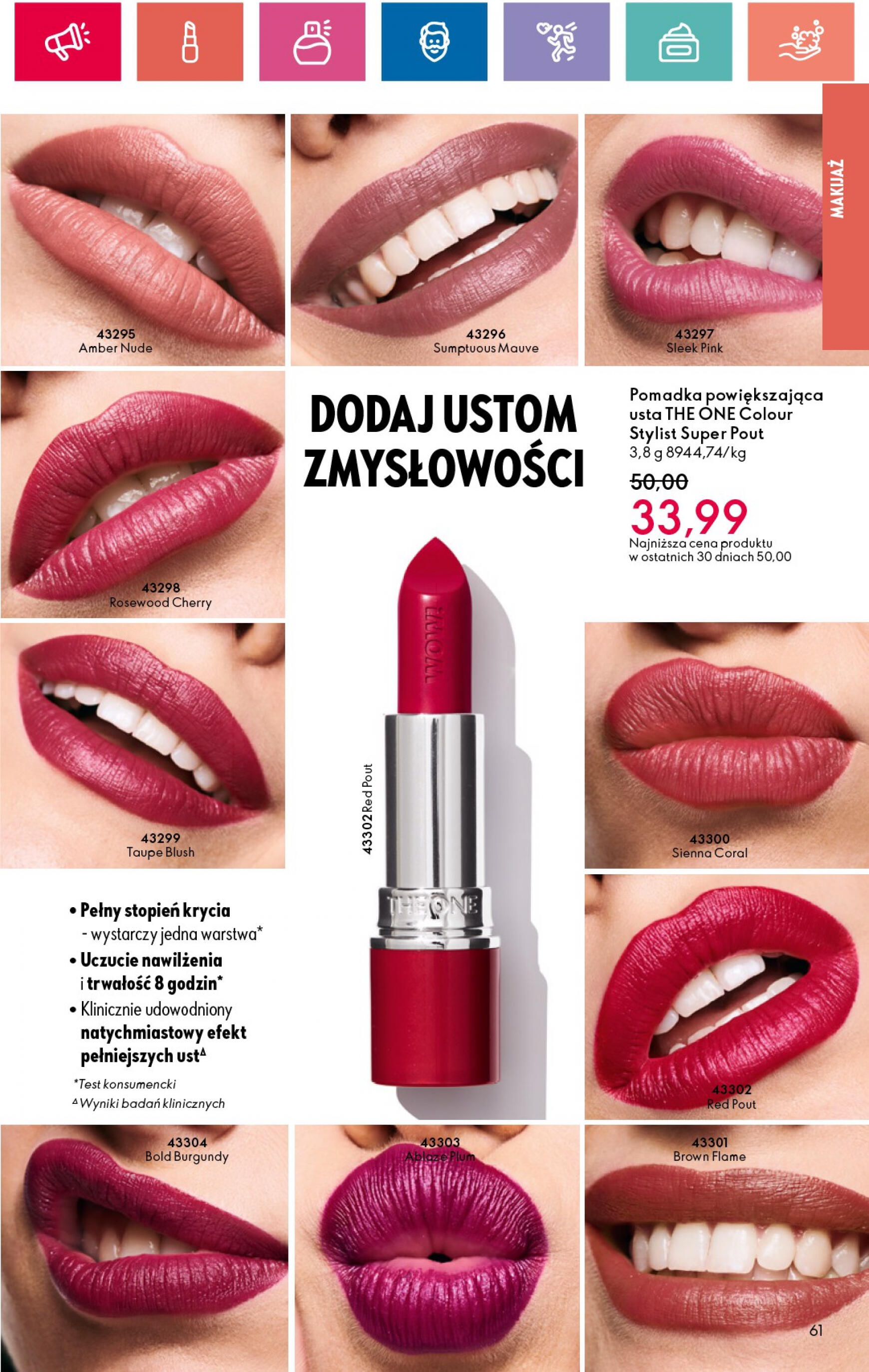 oriflame - Oriflame gazetka aktualna ważna od 27.05. - 17.06. - page: 61