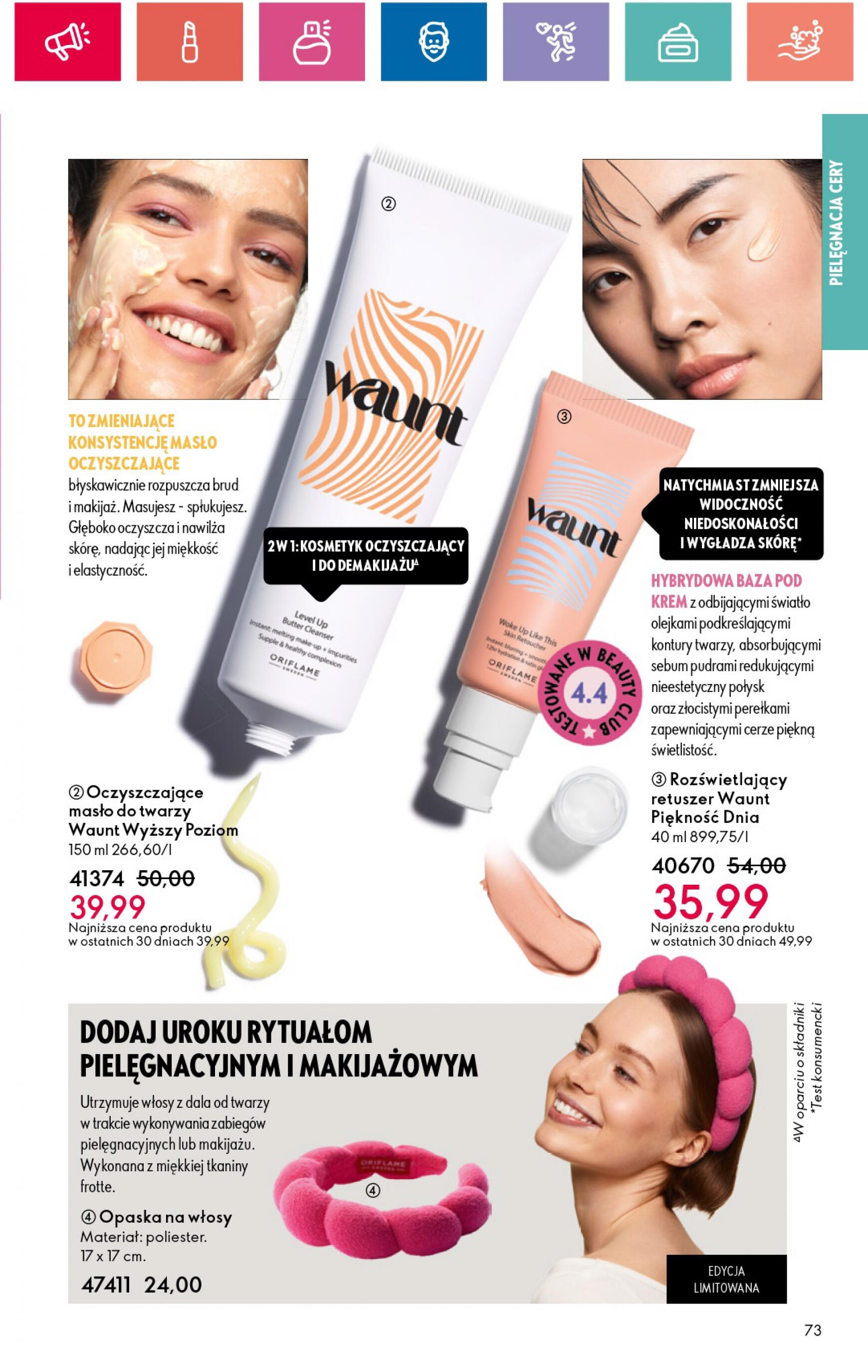 oriflame - Oriflame gazetka aktualna ważna od 18.06. - 08.07. - page: 73