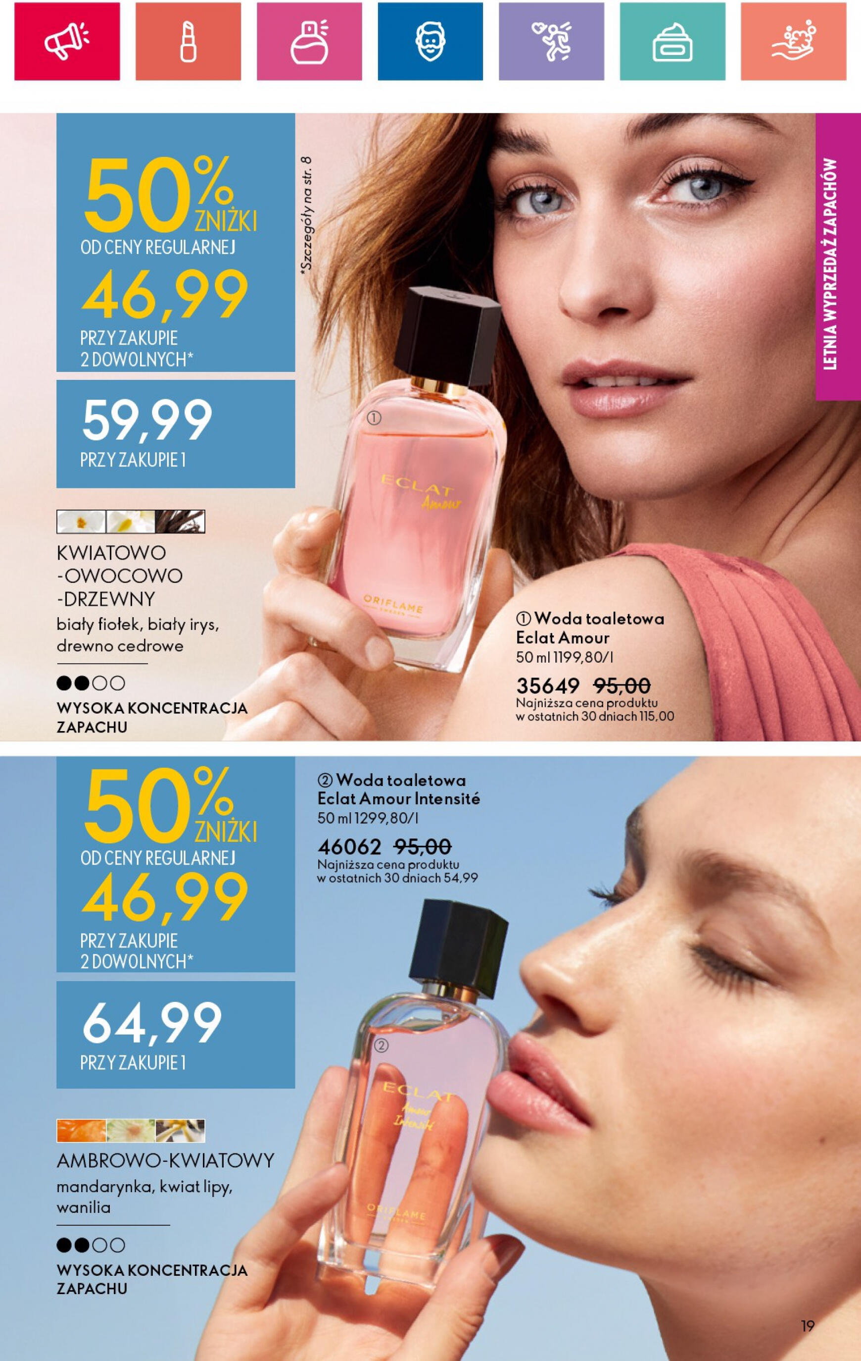 oriflame - Oriflame gazetka aktualna ważna od 18.06. - 08.07. - page: 19