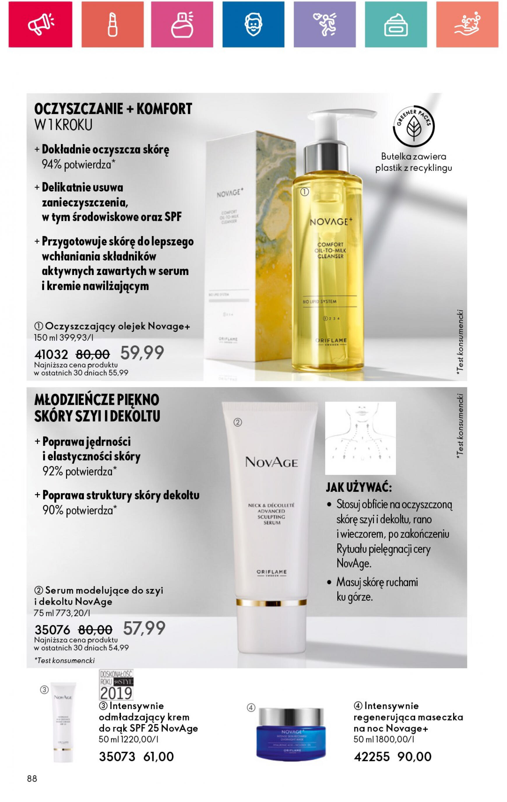 oriflame - Oriflame gazetka aktualna ważna od 18.06. - 08.07. - page: 88