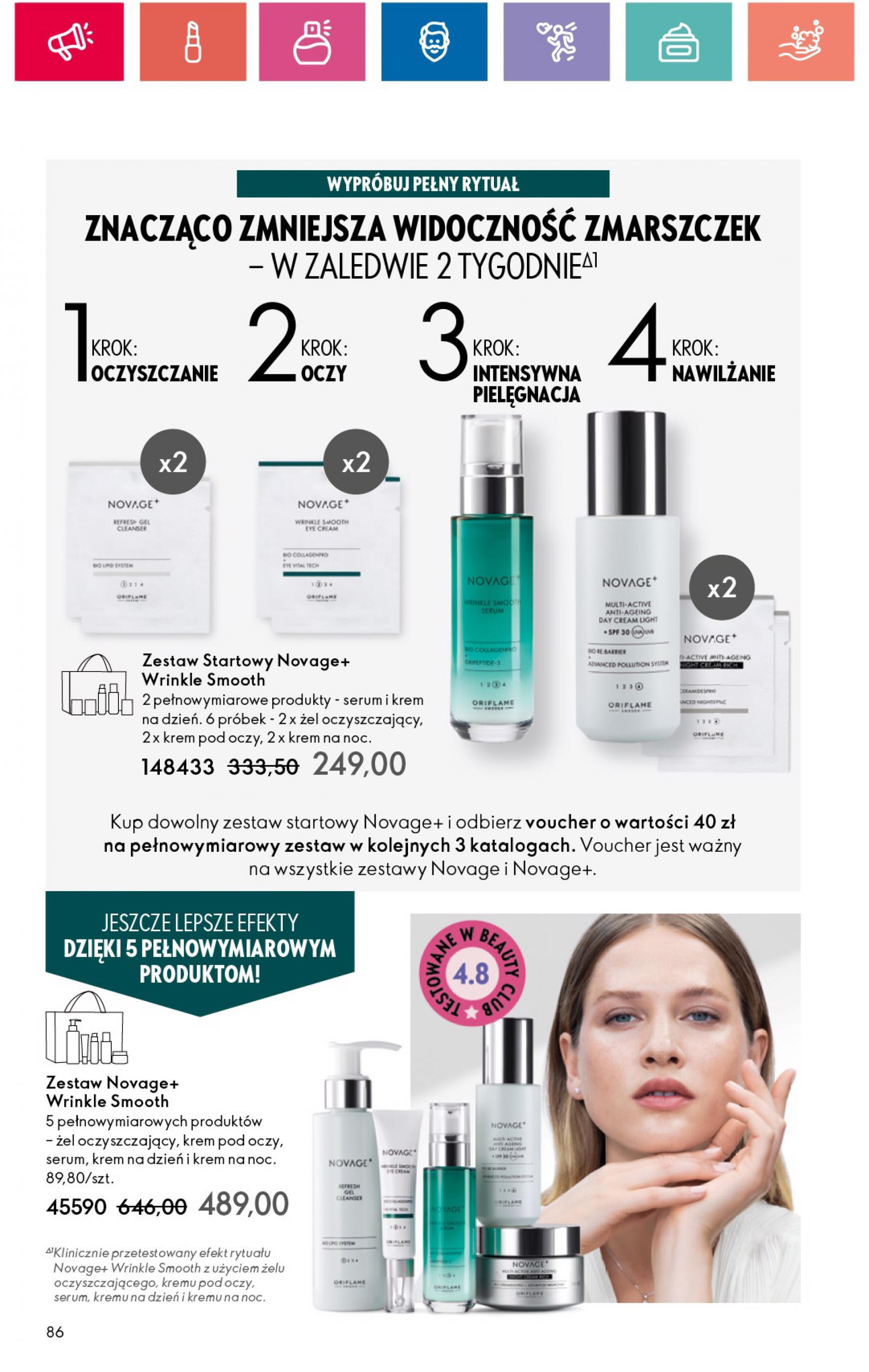 oriflame - Oriflame gazetka aktualna ważna od 18.06. - 08.07. - page: 86