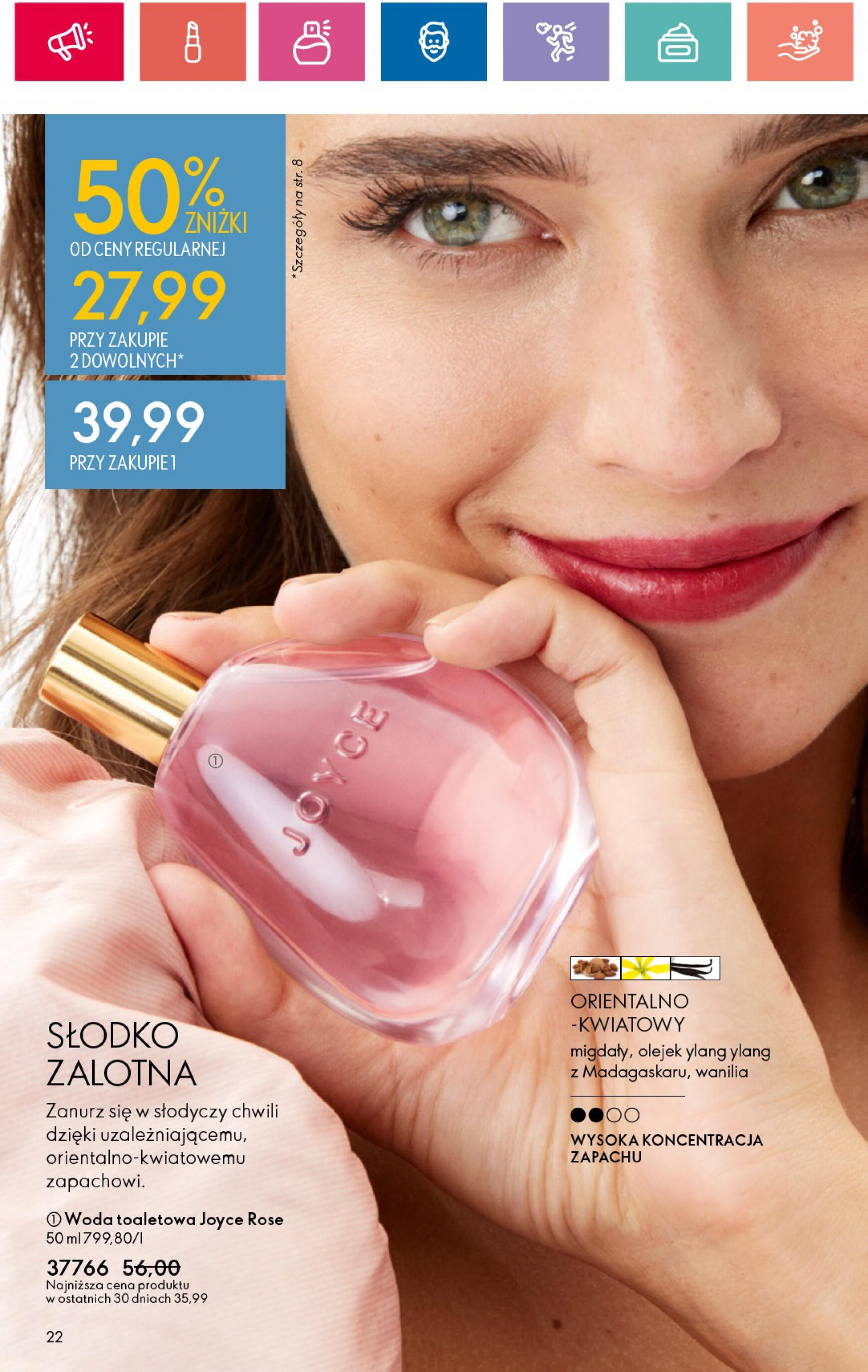 oriflame - Oriflame gazetka aktualna ważna od 18.06. - 08.07. - page: 22