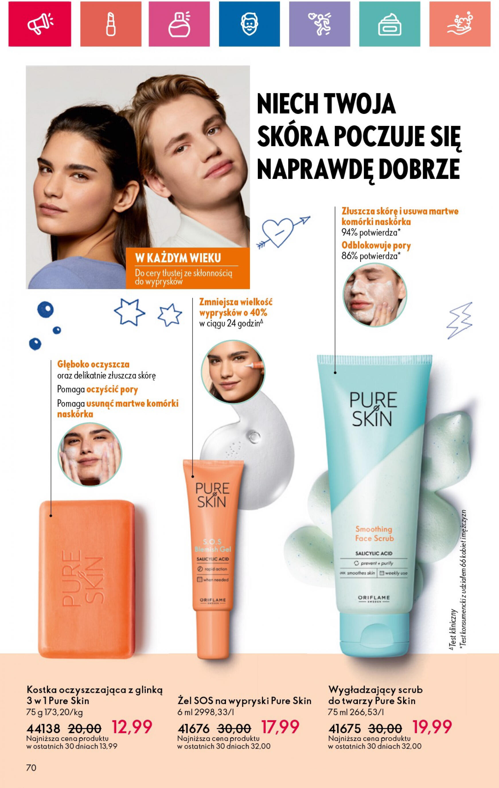 oriflame - Oriflame gazetka aktualna ważna od 18.06. - 08.07. - page: 70