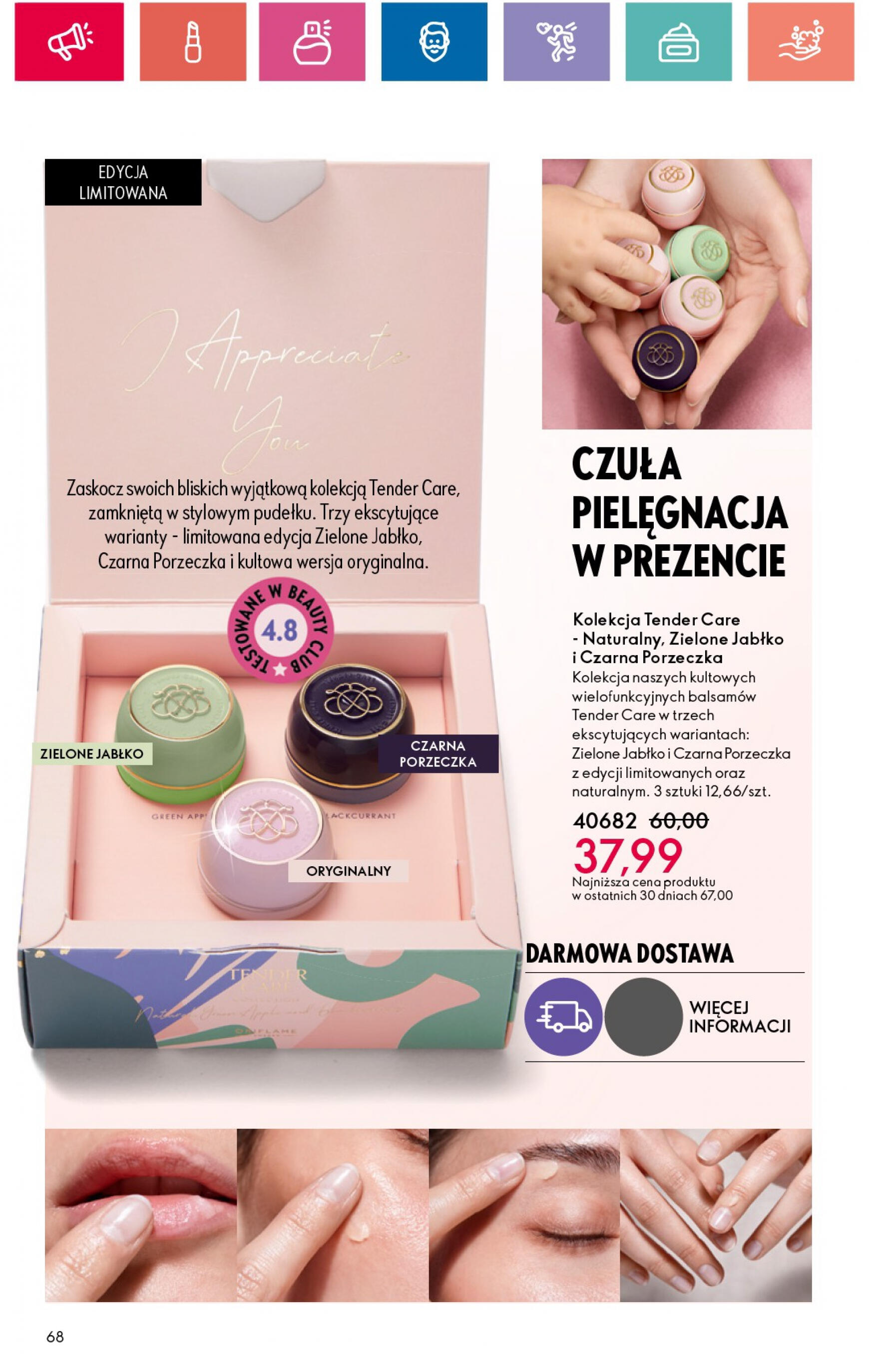 oriflame - Oriflame gazetka aktualna ważna od 18.06. - 08.07. - page: 68