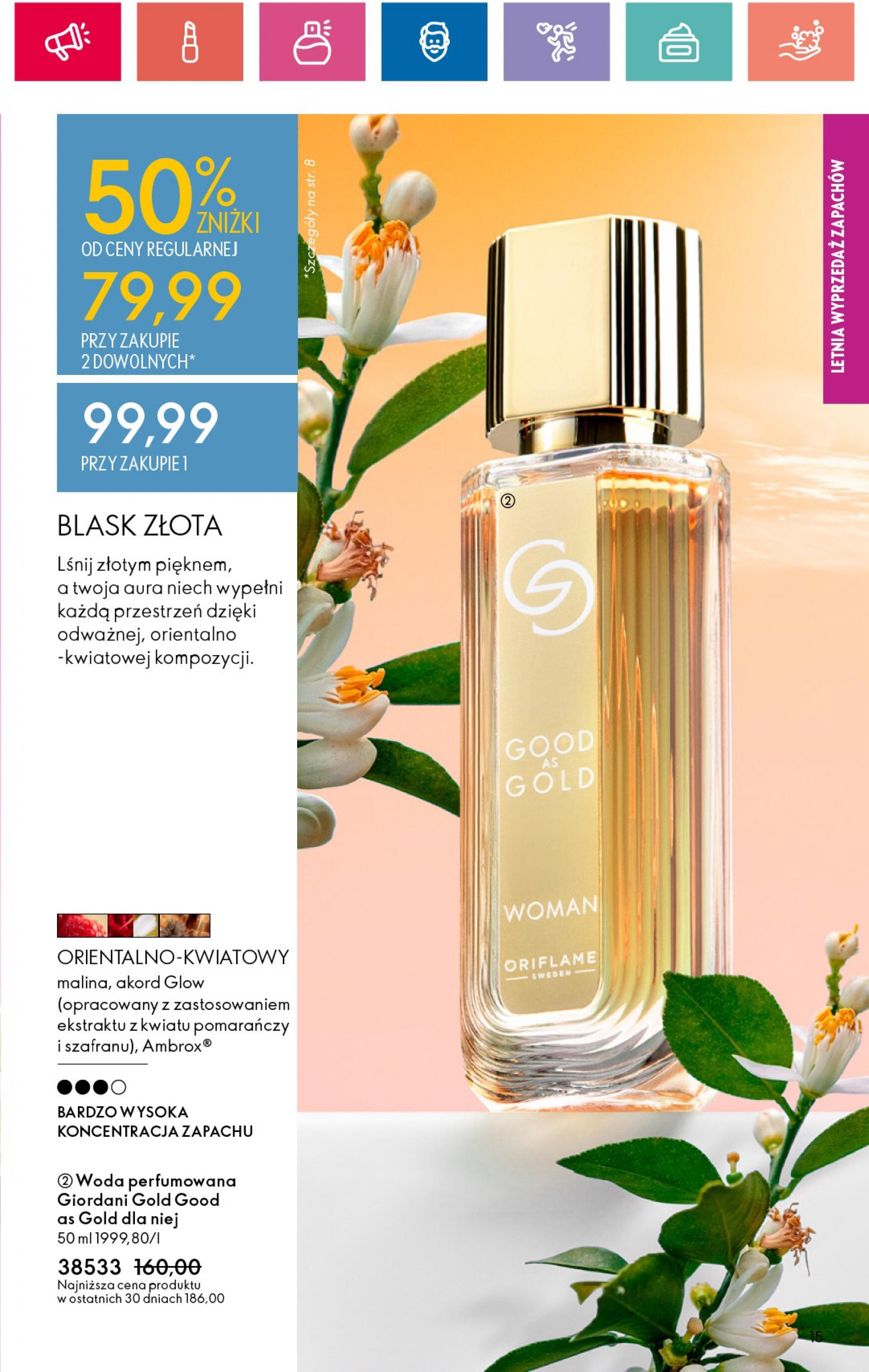 oriflame - Oriflame gazetka aktualna ważna od 18.06. - 08.07. - page: 15