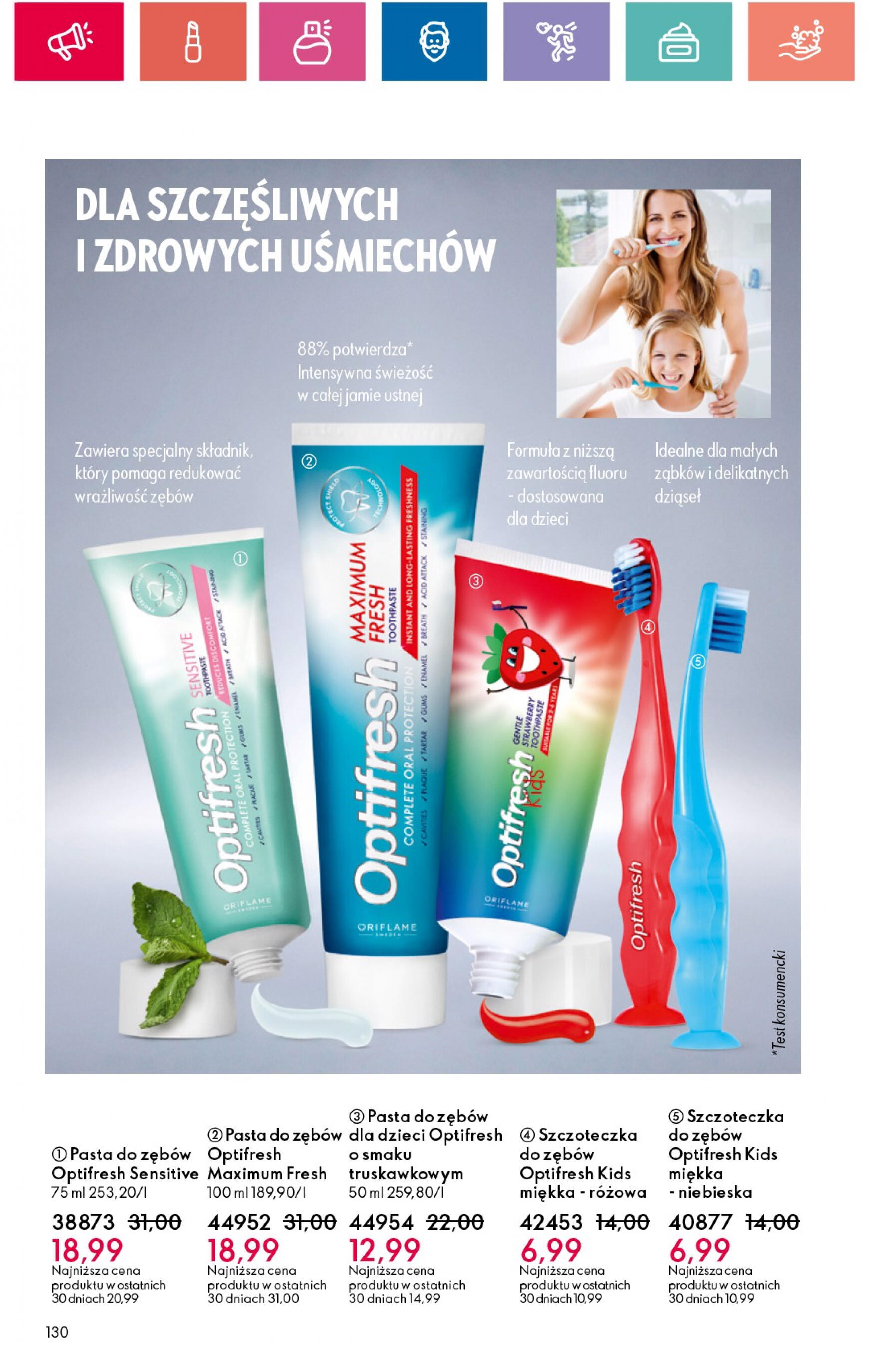 oriflame - Oriflame gazetka aktualna ważna od 18.06. - 08.07. - page: 130