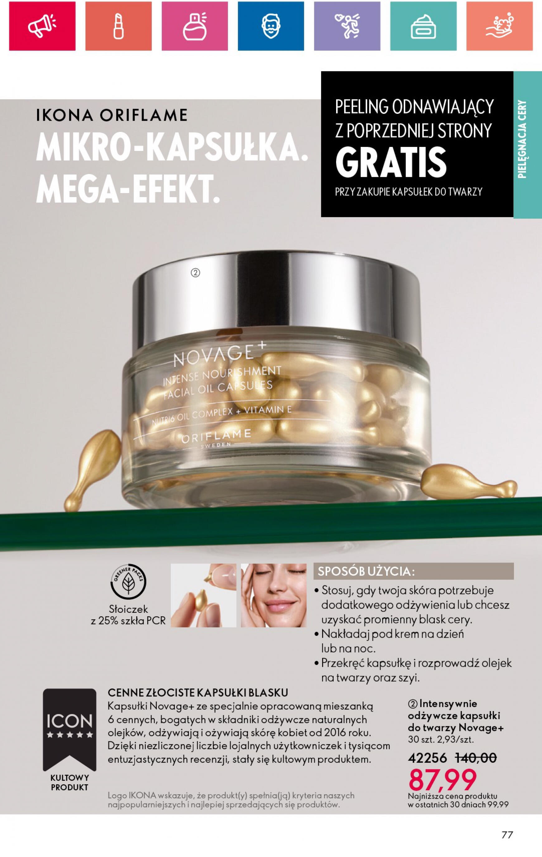 oriflame - Oriflame gazetka aktualna ważna od 18.06. - 08.07. - page: 77