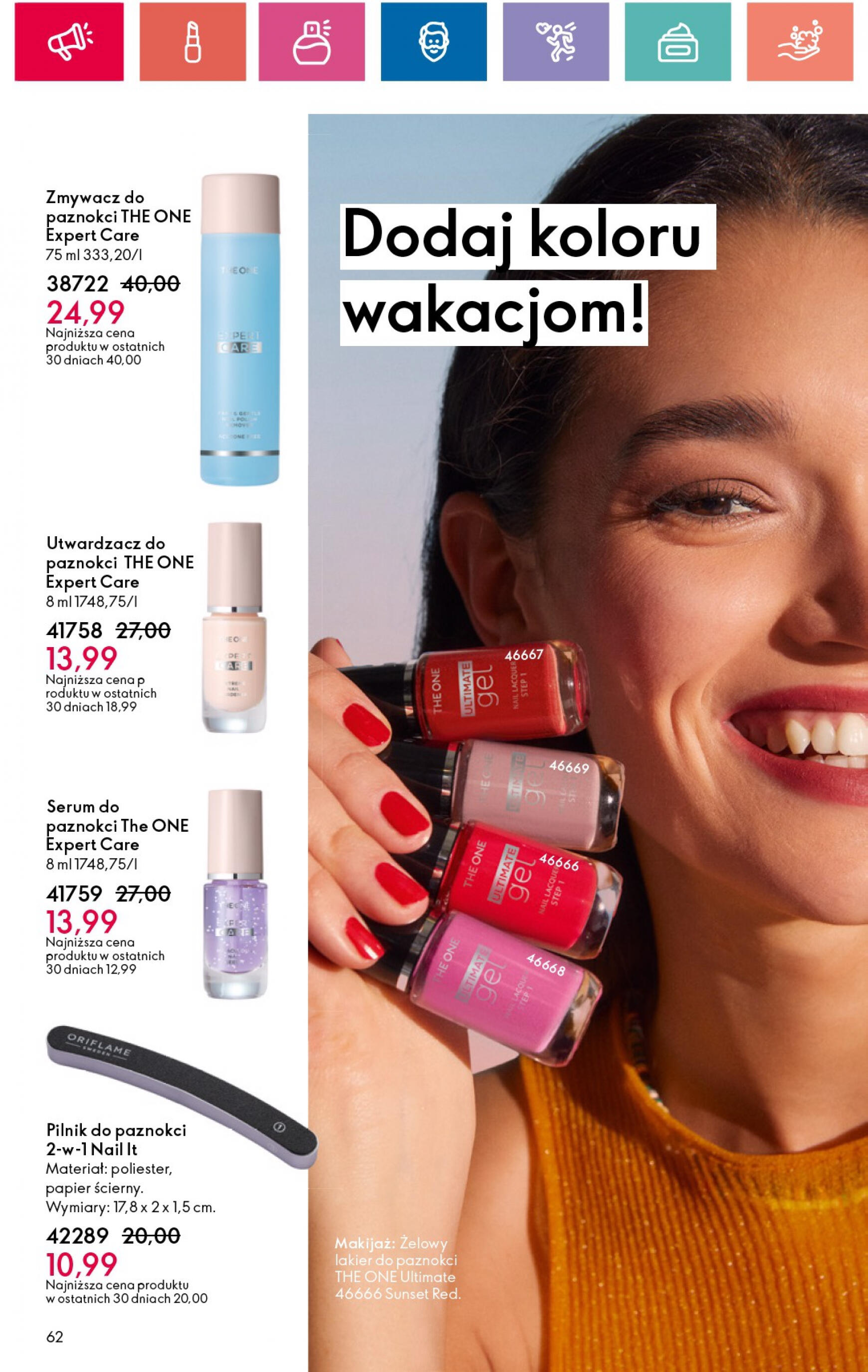 oriflame - Oriflame gazetka aktualna ważna od 09.07. - 29.07. - page: 62