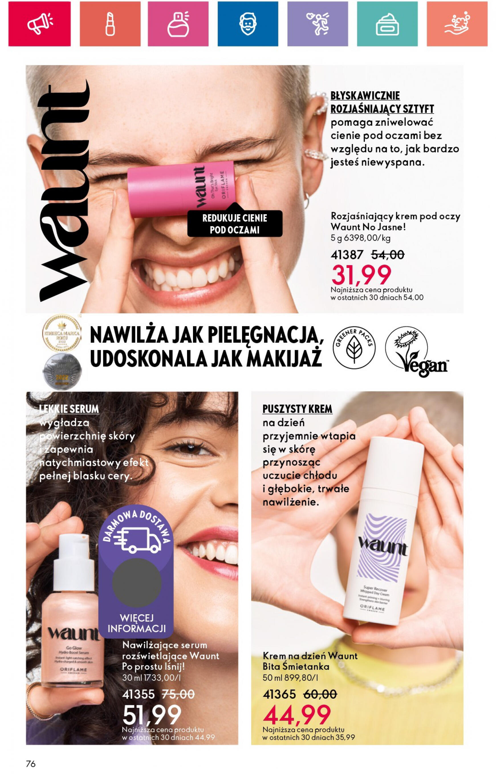 oriflame - Oriflame gazetka aktualna ważna od 09.07. - 29.07. - page: 76