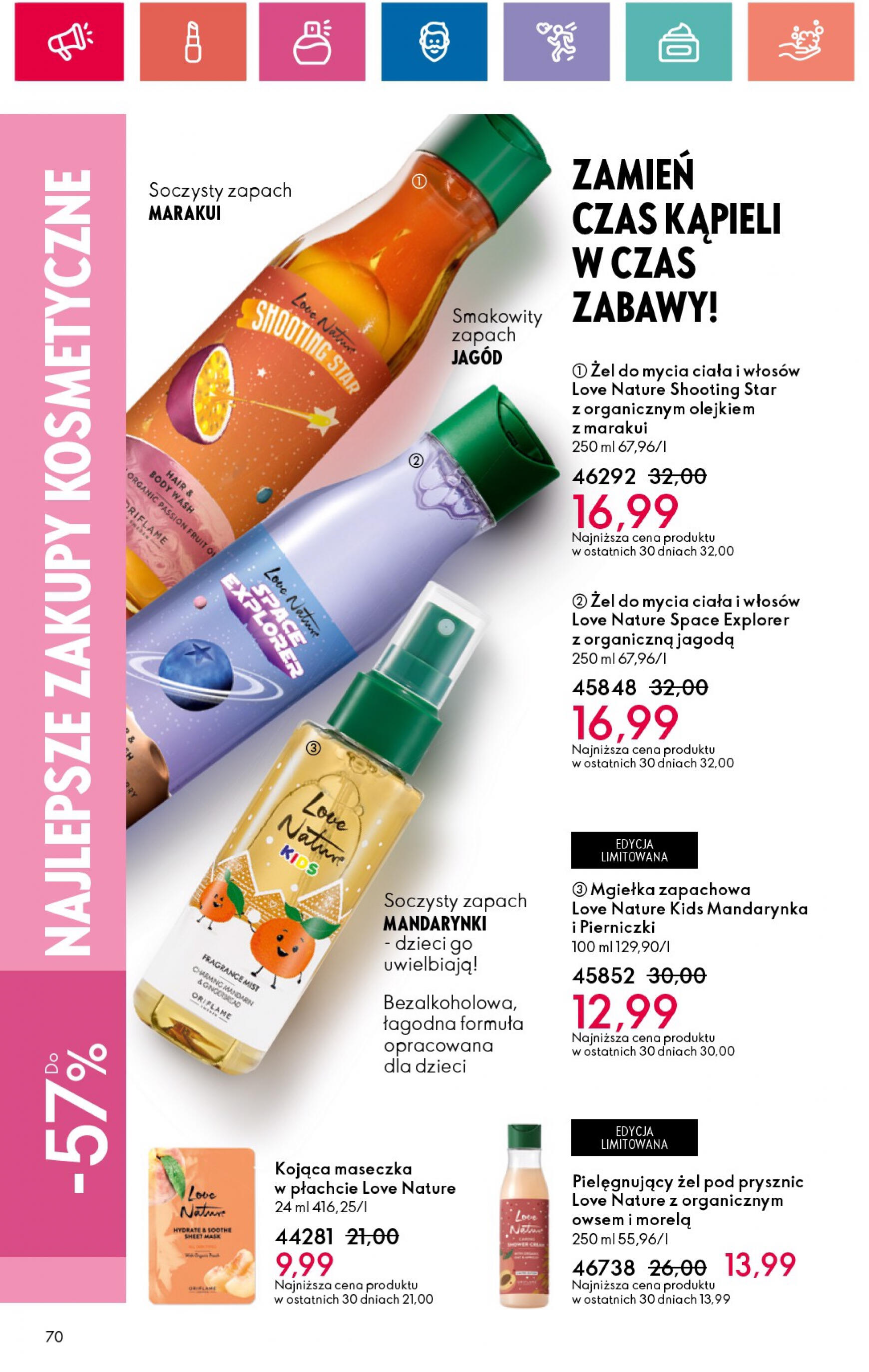 oriflame - Oriflame gazetka aktualna ważna od 09.07. - 29.07. - page: 70