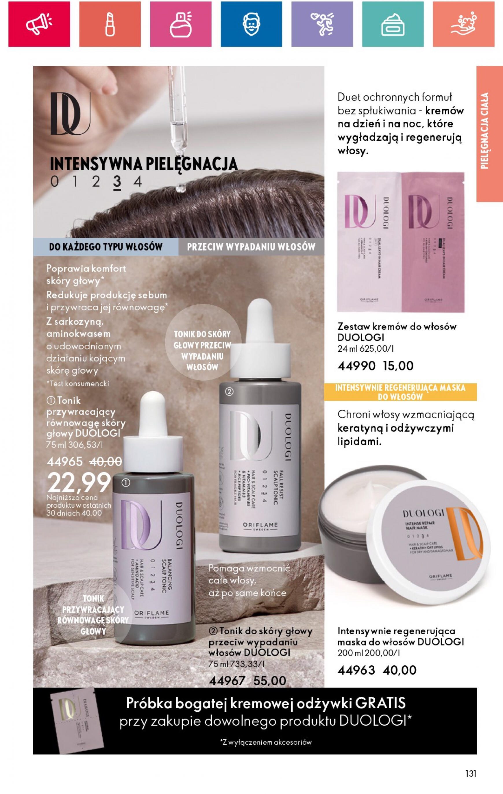 oriflame - Oriflame gazetka aktualna ważna od 09.07. - 29.07. - page: 131