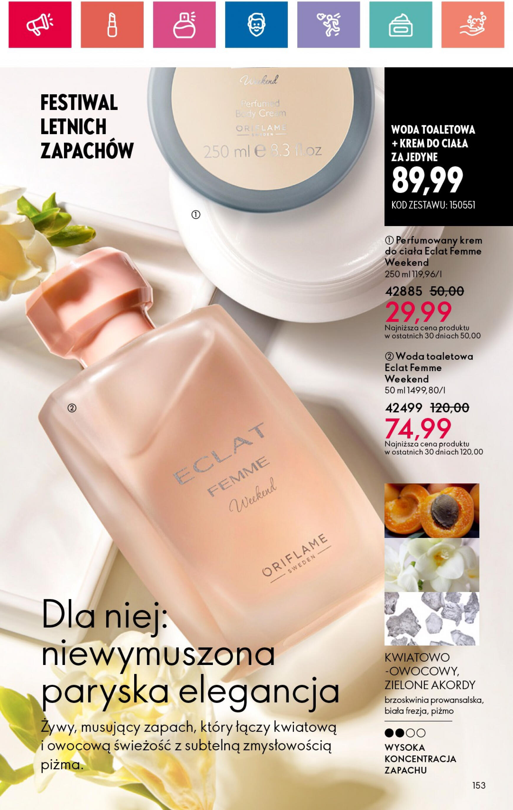 oriflame - Oriflame gazetka aktualna ważna od 09.07. - 29.07. - page: 153