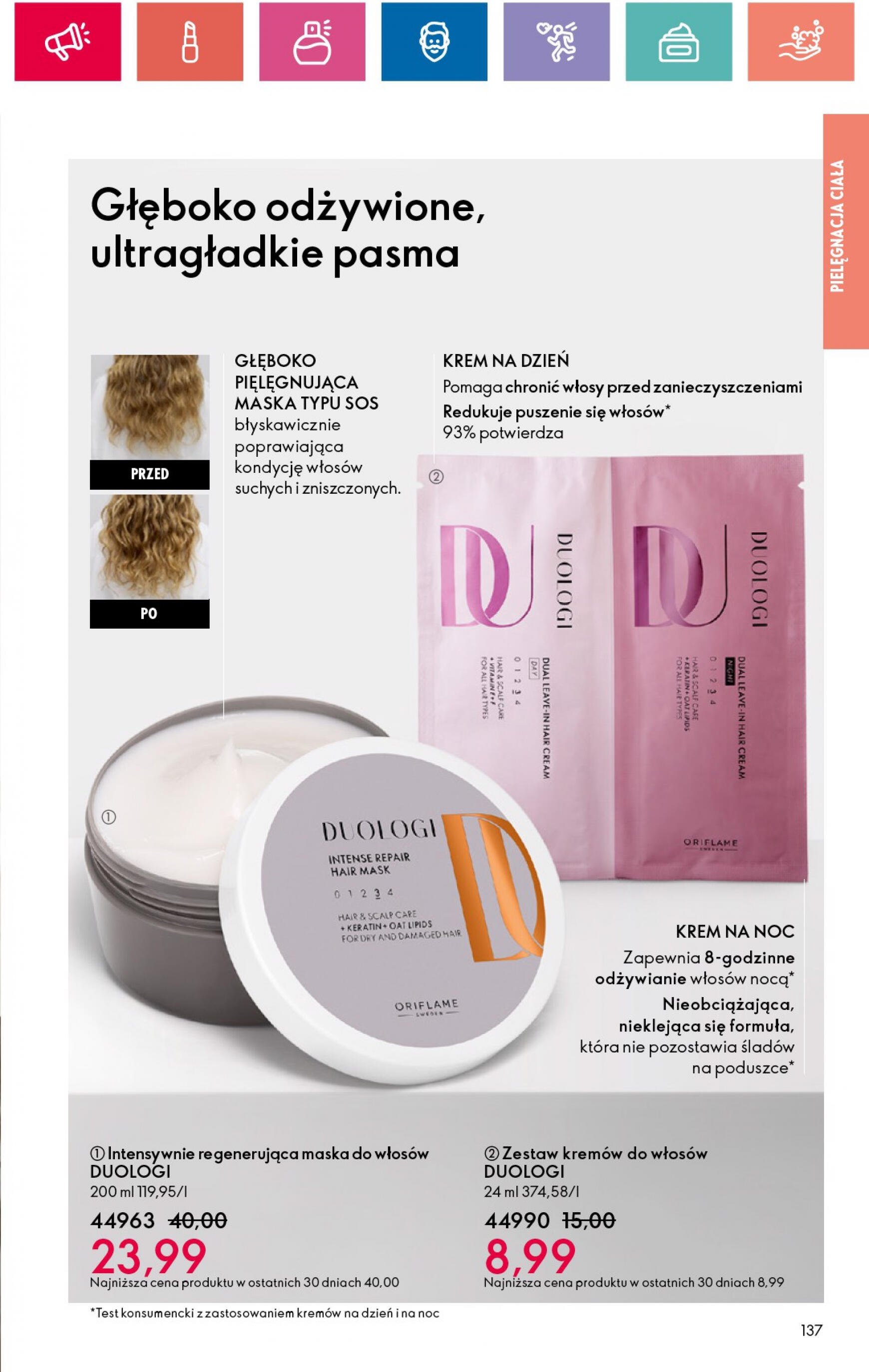 oriflame - Oriflame gazetka aktualna ważna od 30.07. - 19.08. - page: 137