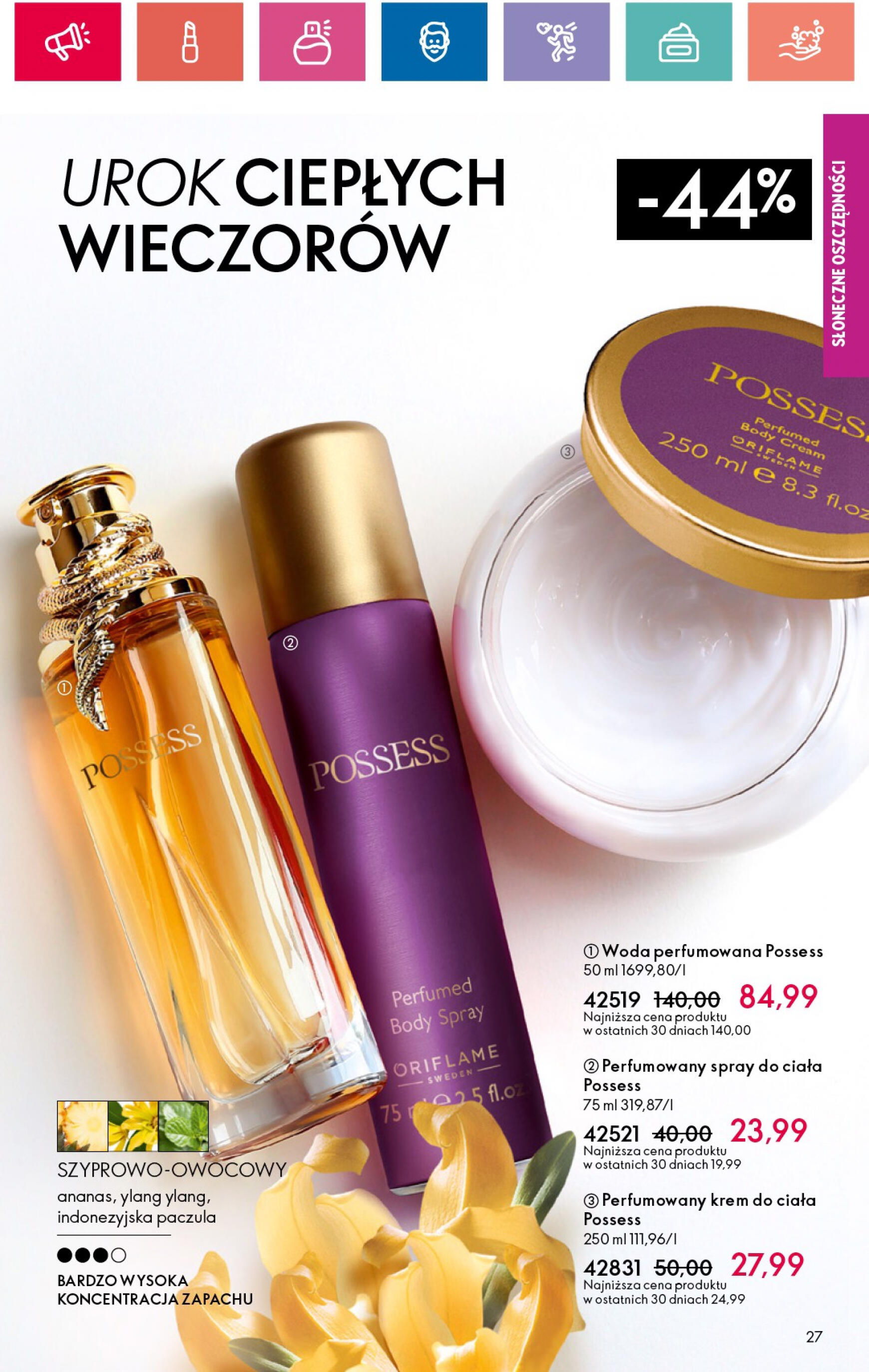 oriflame - Oriflame gazetka aktualna ważna od 30.07. - 19.08. - page: 27