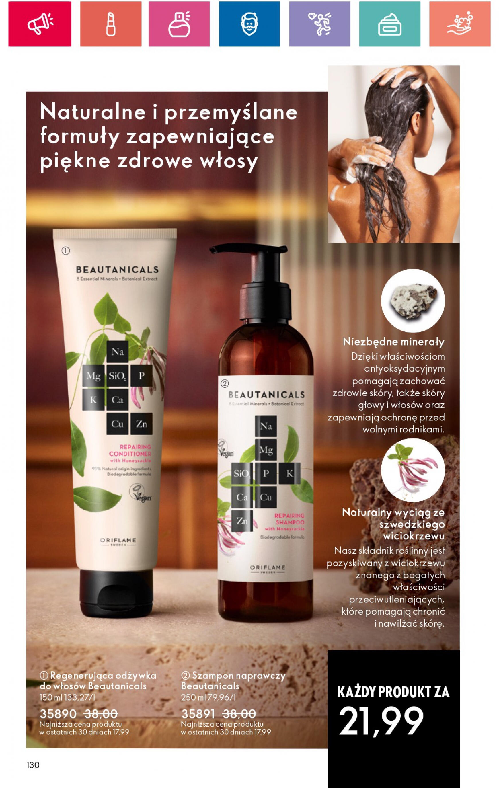 oriflame - Oriflame gazetka aktualna ważna od 30.07. - 19.08. - page: 130