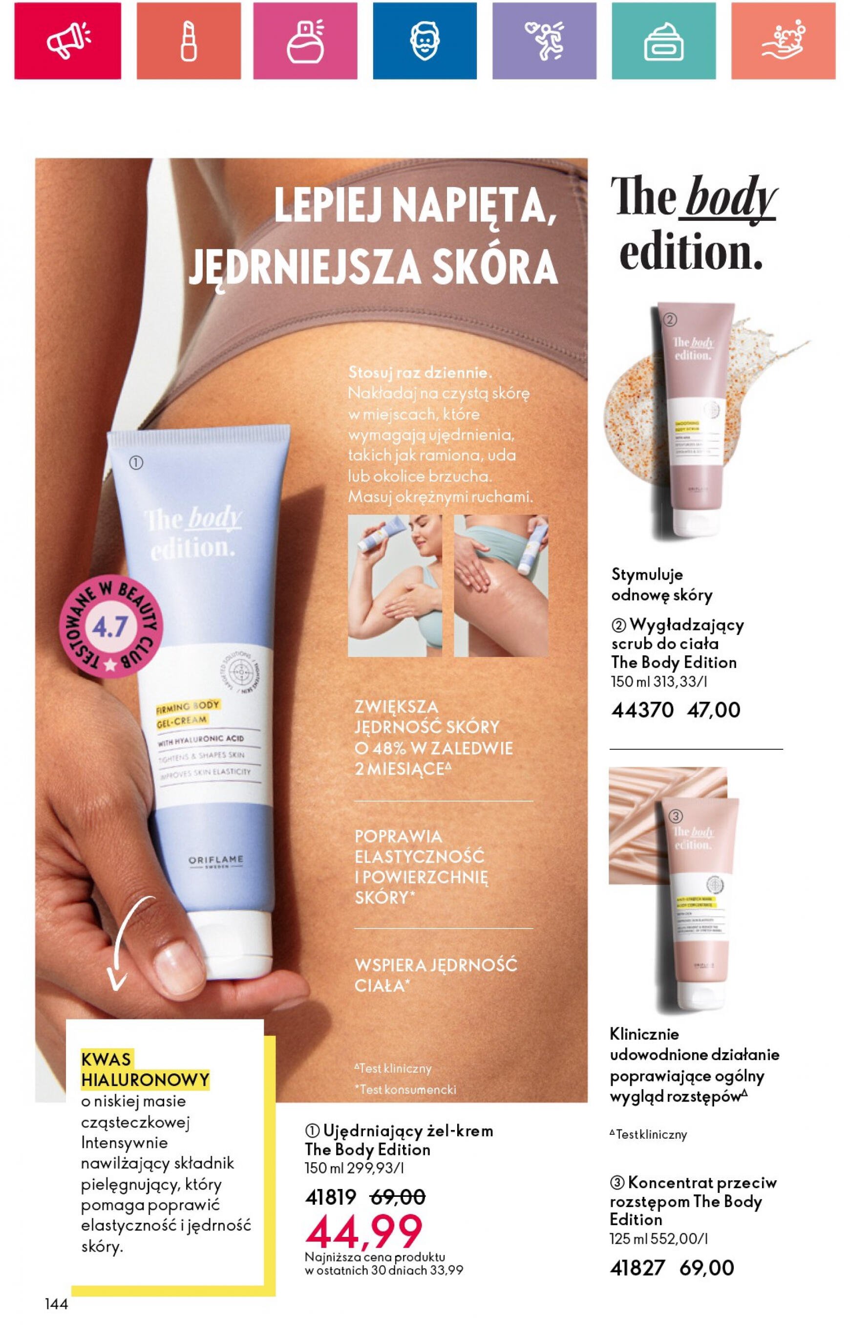 oriflame - Oriflame gazetka aktualna ważna od 30.07. - 19.08. - page: 144