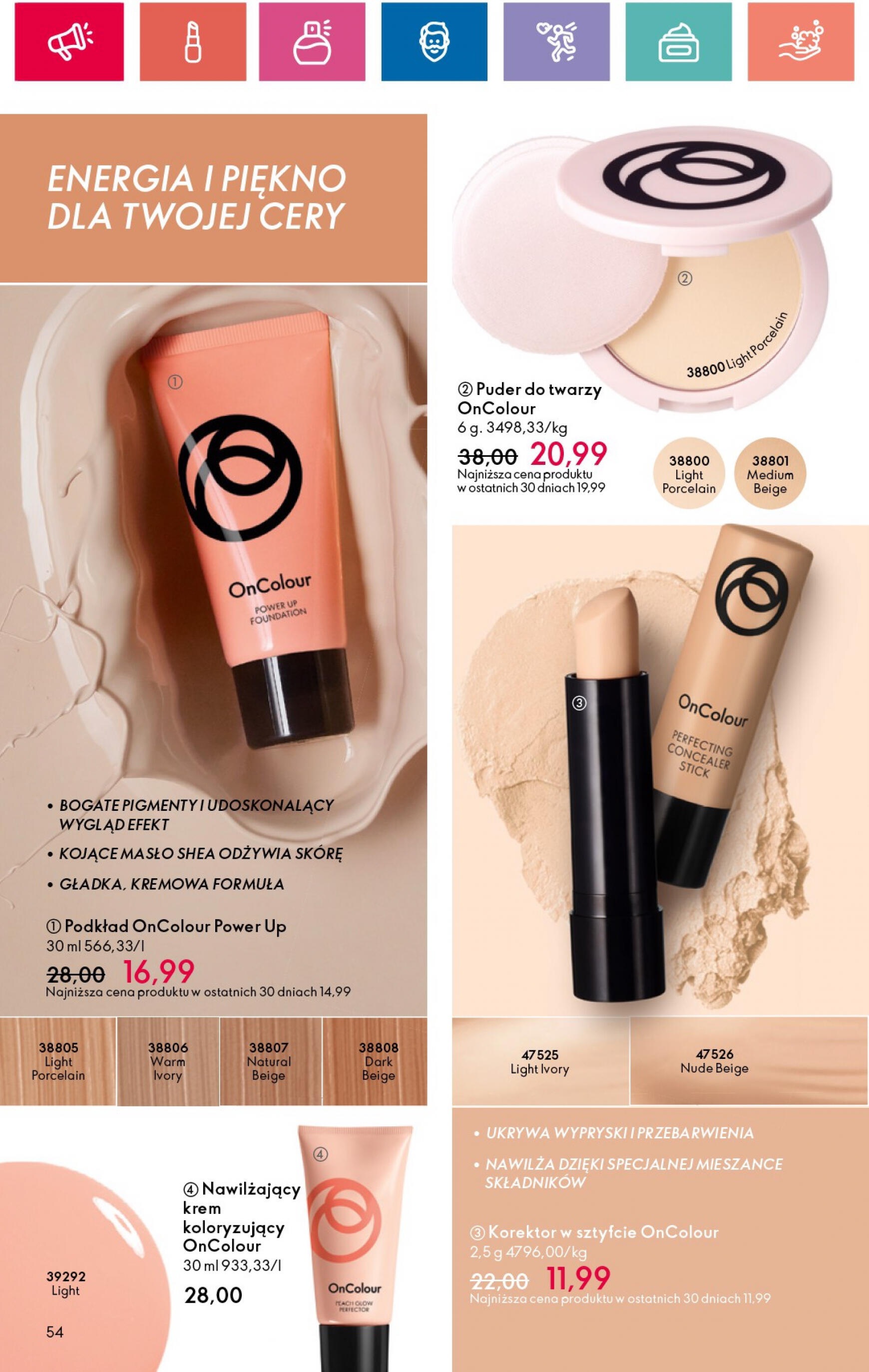 oriflame - Oriflame gazetka aktualna ważna od 30.07. - 19.08. - page: 54