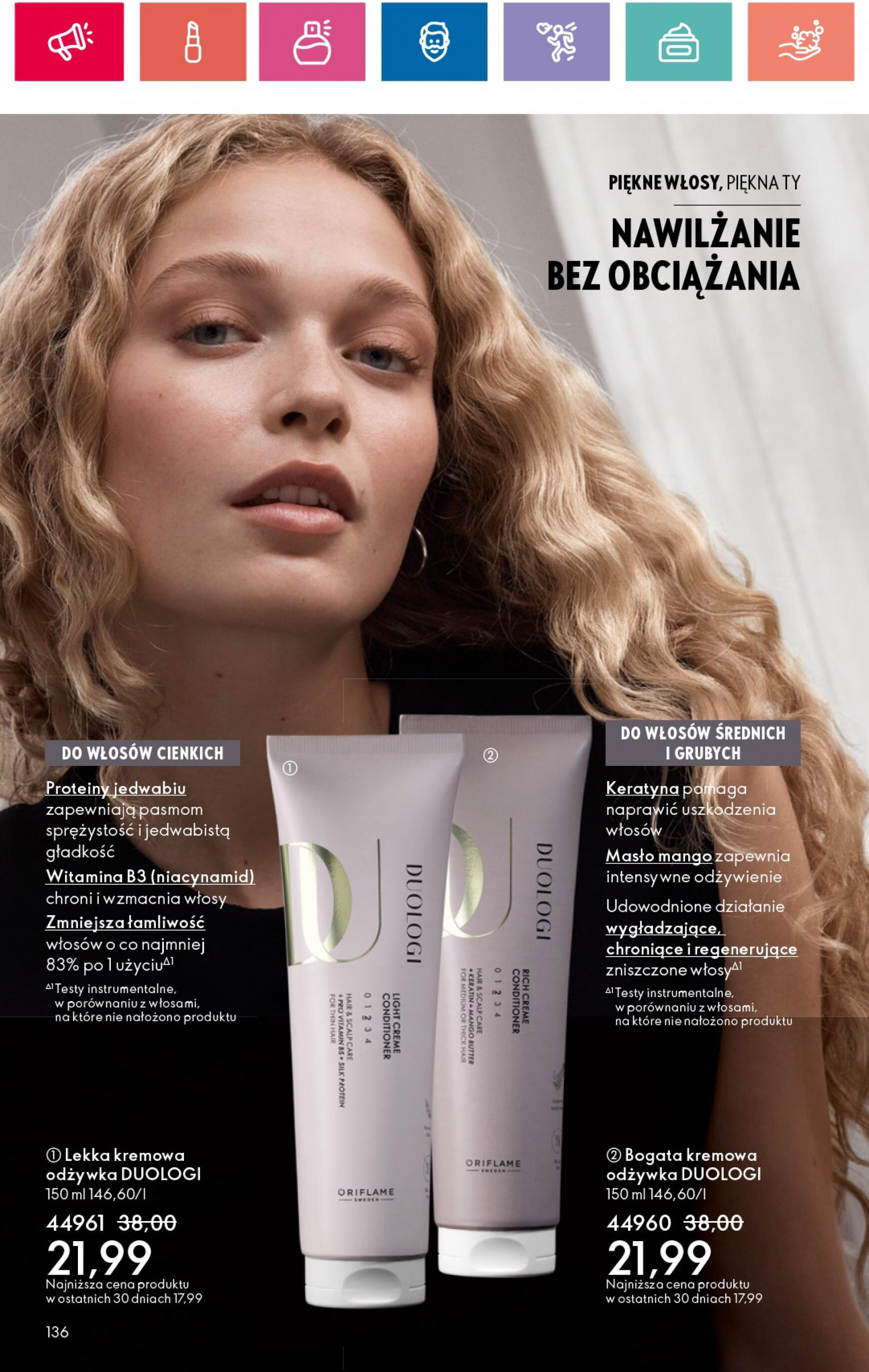 oriflame - Oriflame gazetka aktualna ważna od 30.07. - 19.08. - page: 136