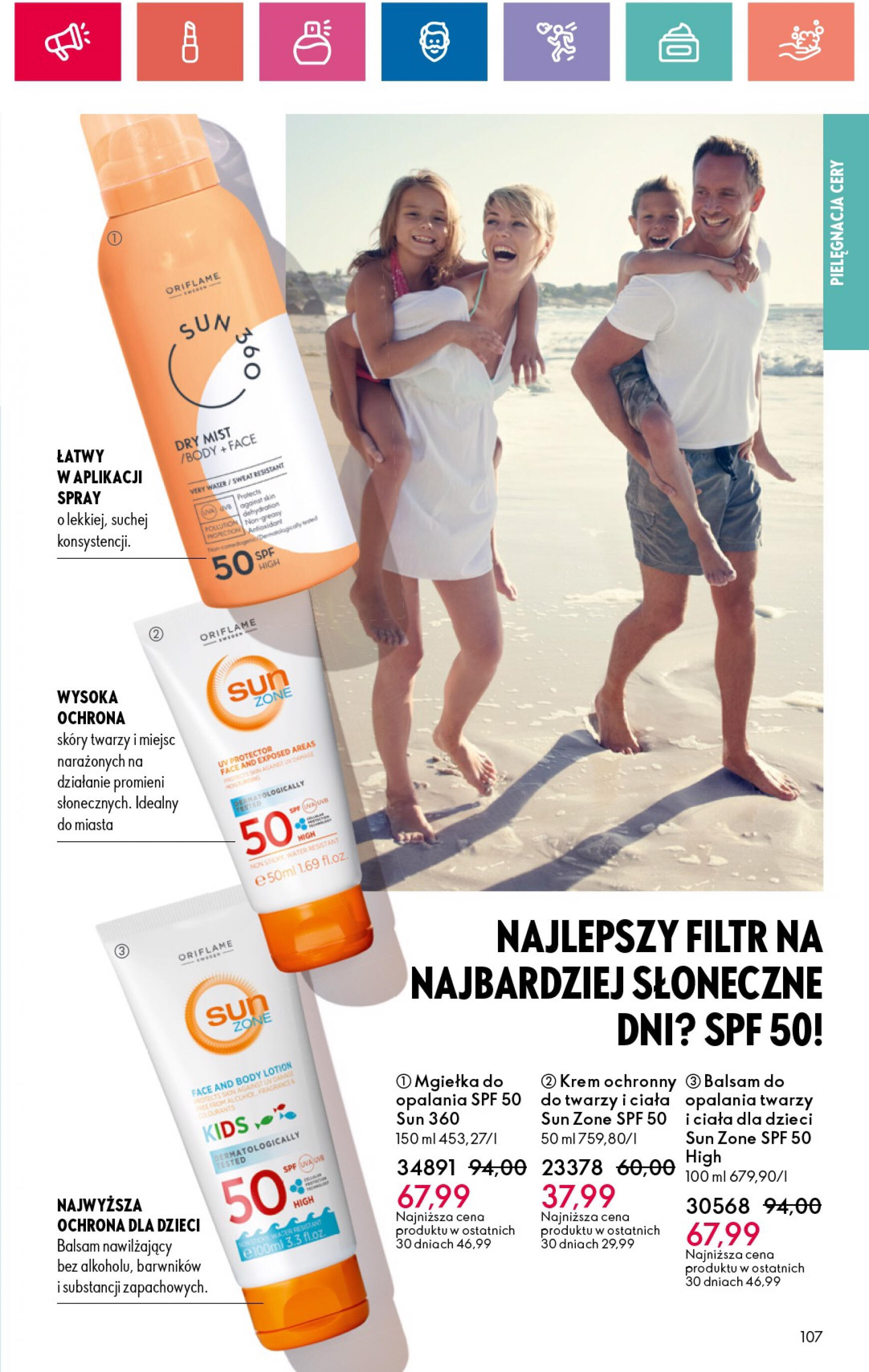 oriflame - Oriflame gazetka aktualna ważna od 30.07. - 19.08. - page: 107