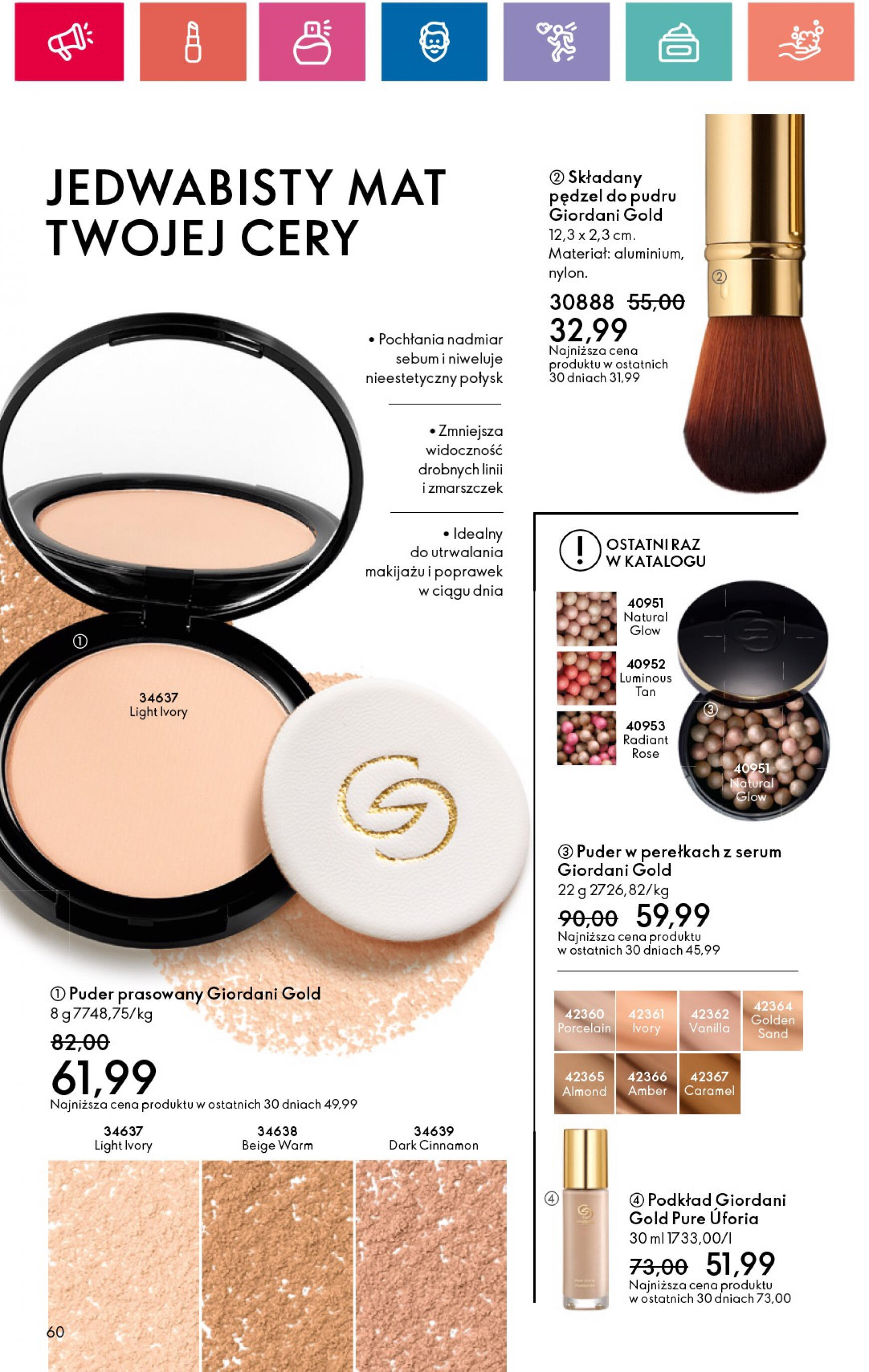 oriflame - Oriflame gazetka aktualna ważna od 30.07. - 19.08. - page: 60