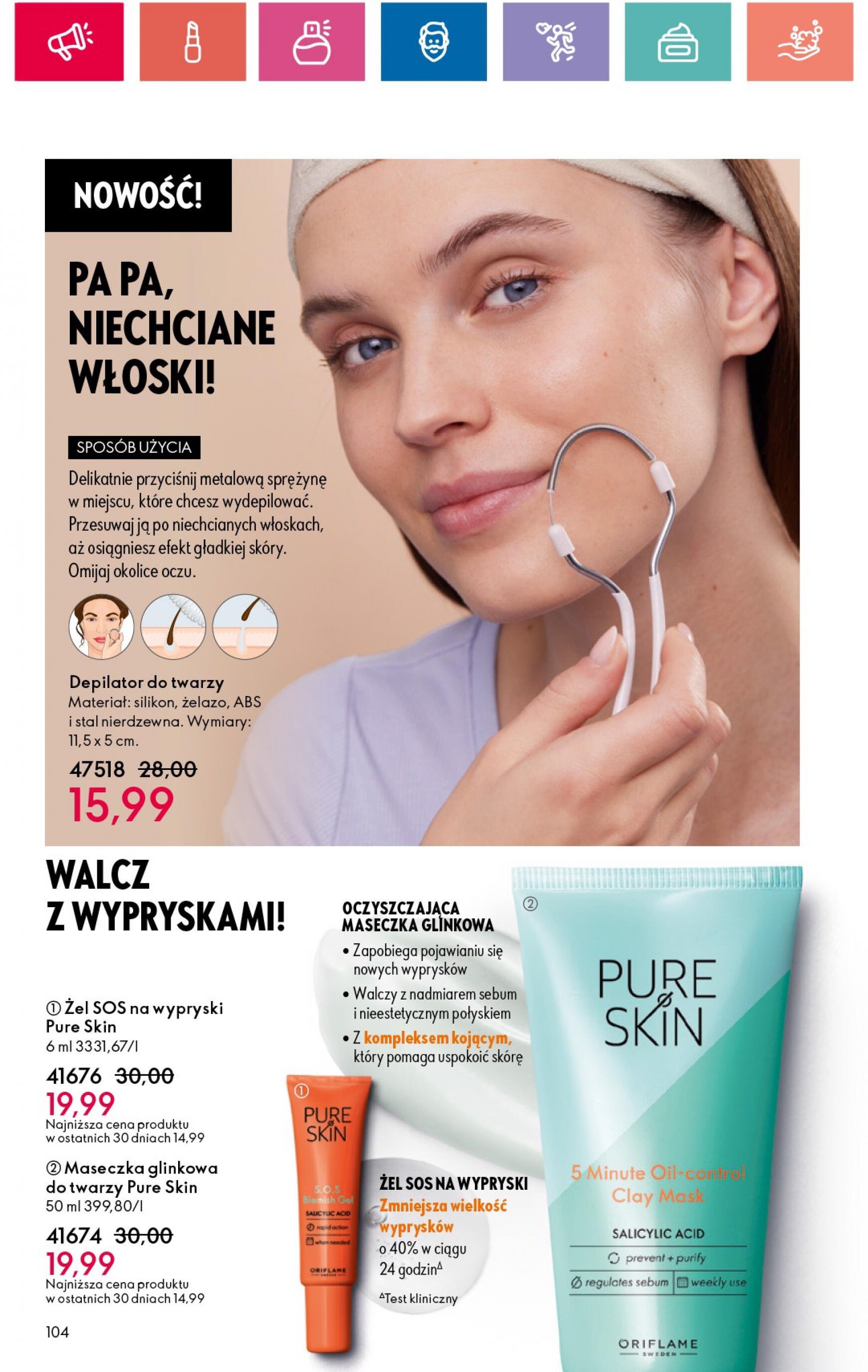 oriflame - Oriflame gazetka aktualna ważna od 30.07. - 19.08. - page: 104