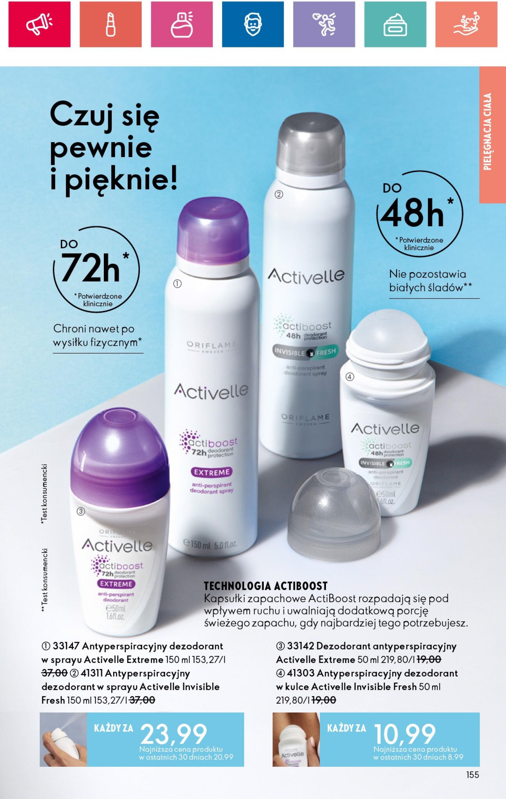 oriflame - Oriflame gazetka aktualna ważna od 30.07. - 19.08. - page: 155