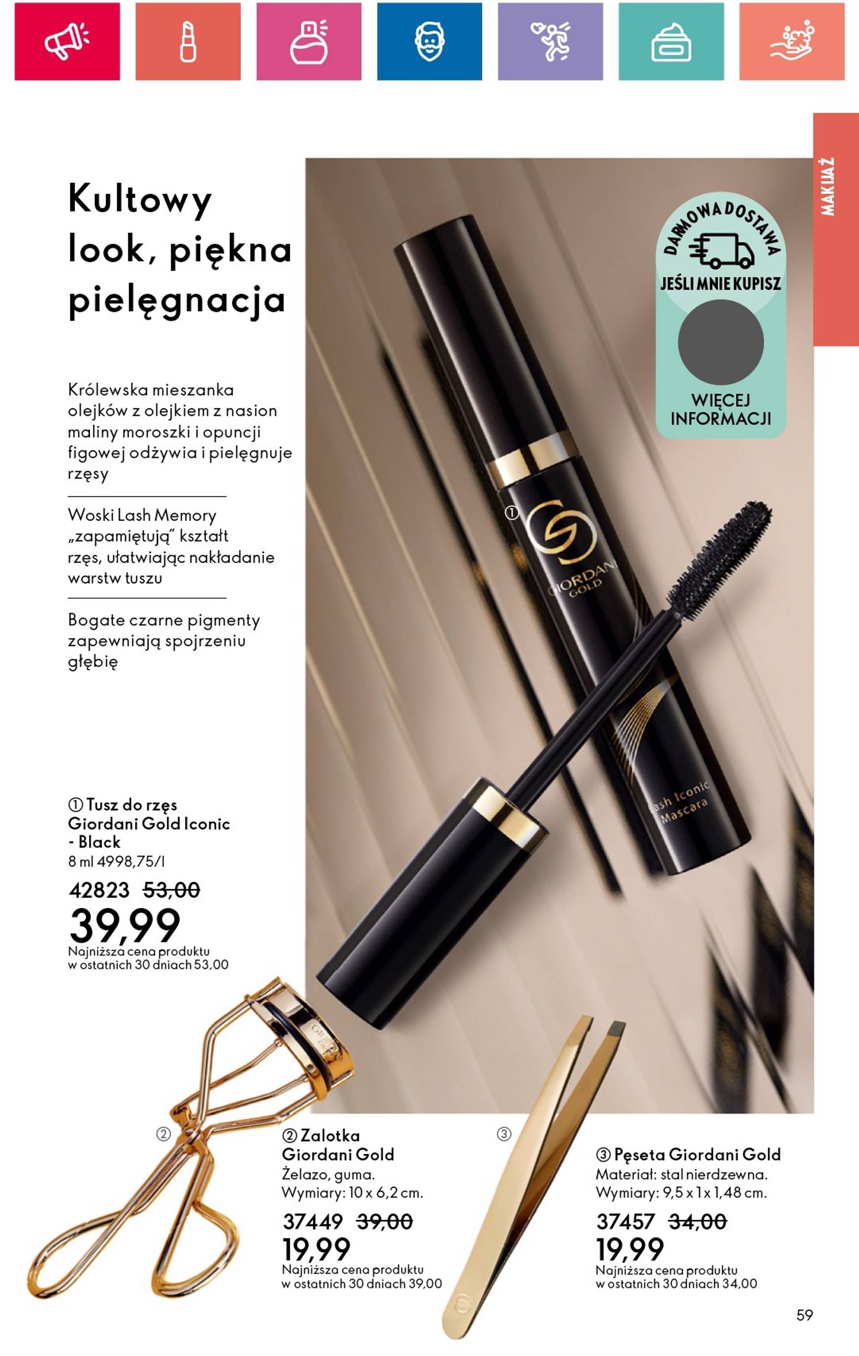 oriflame - Aktualna Oriflame gazetka ważna od 01.10. - 19.10. - page: 59