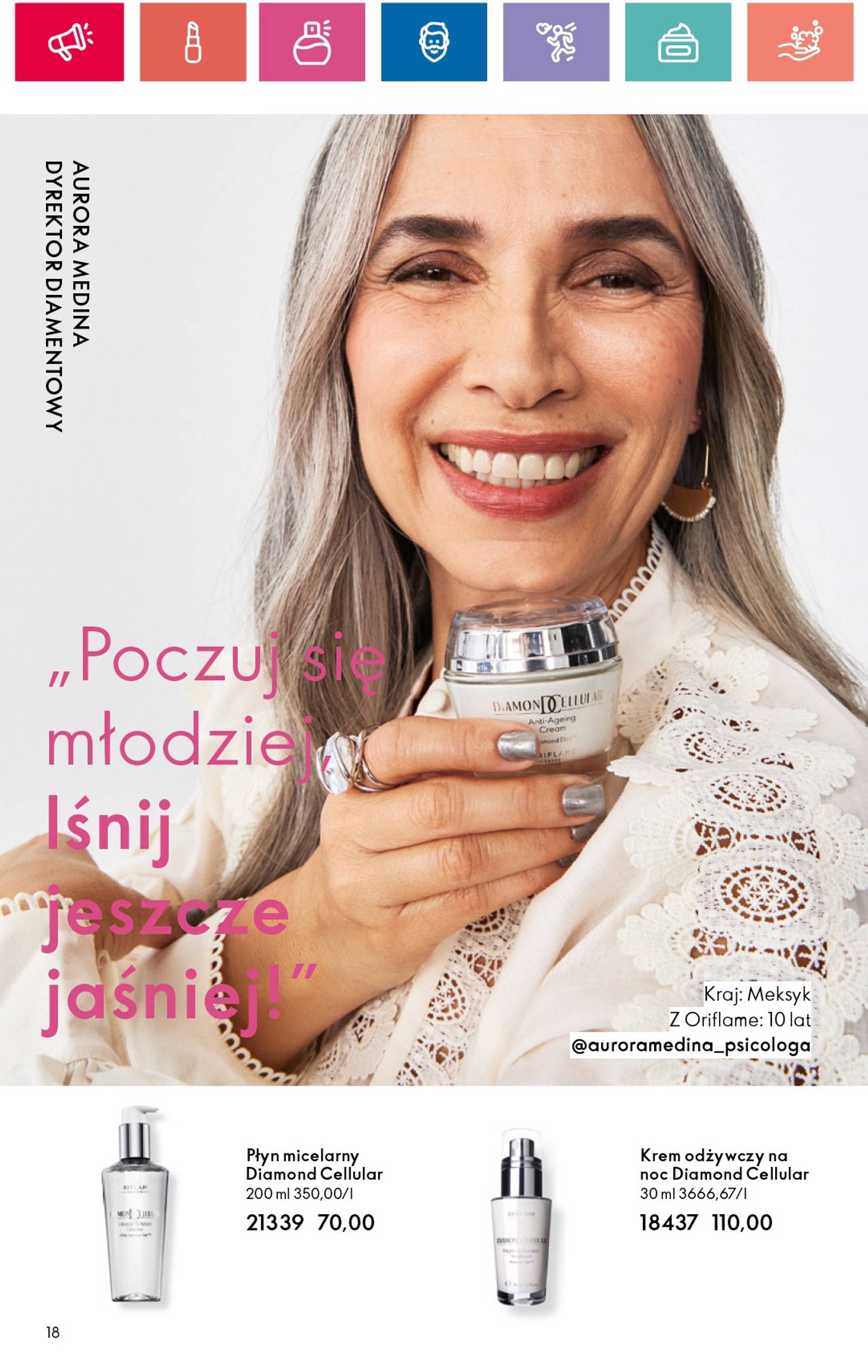 oriflame - Aktualna Oriflame gazetka ważna od 01.10. - 19.10. - page: 18