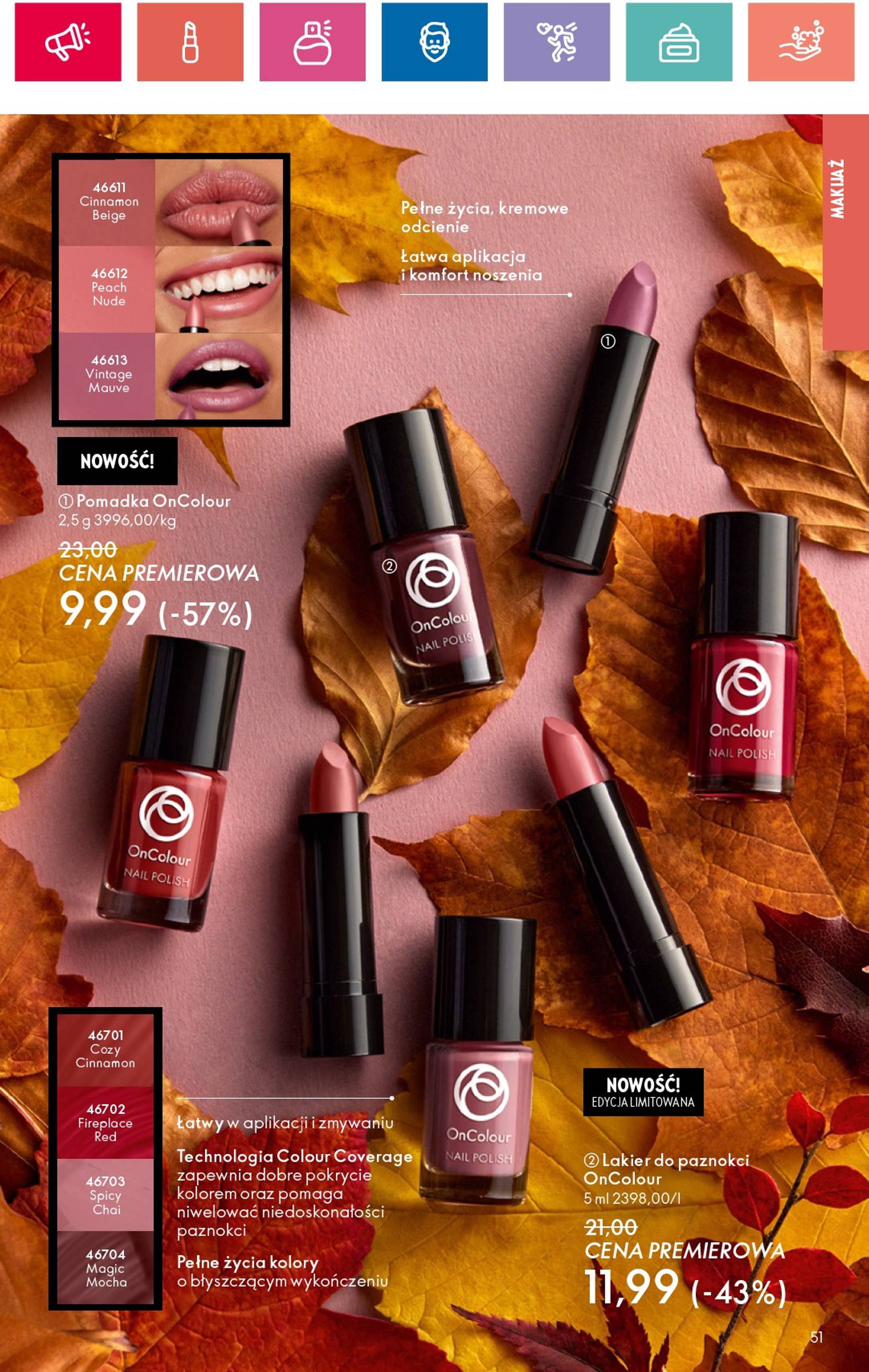 oriflame - Aktualna Oriflame gazetka ważna od 01.10. - 19.10. - page: 51