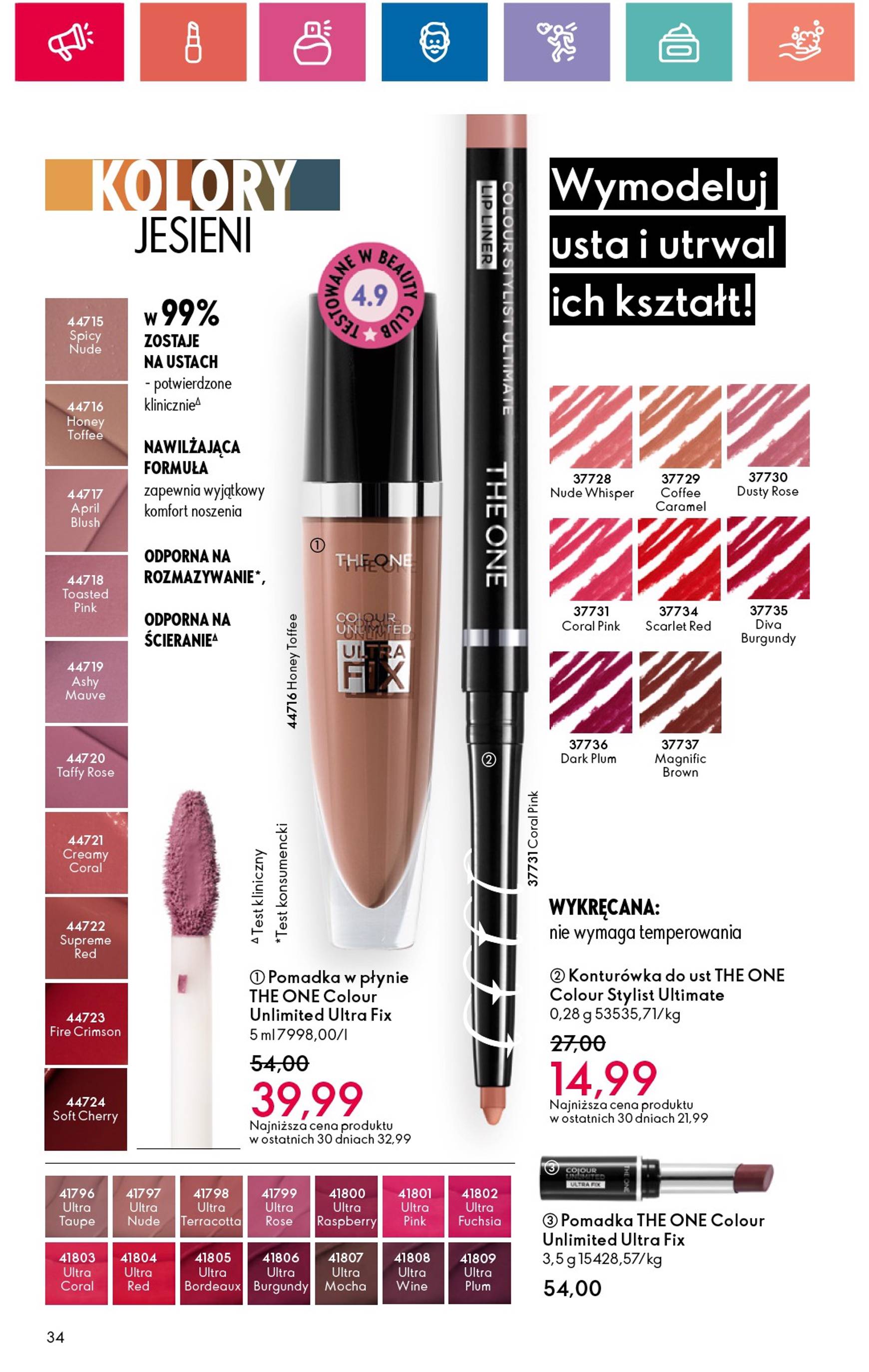 oriflame - Aktualna Oriflame gazetka ważna od 01.10. - 19.10. - page: 34