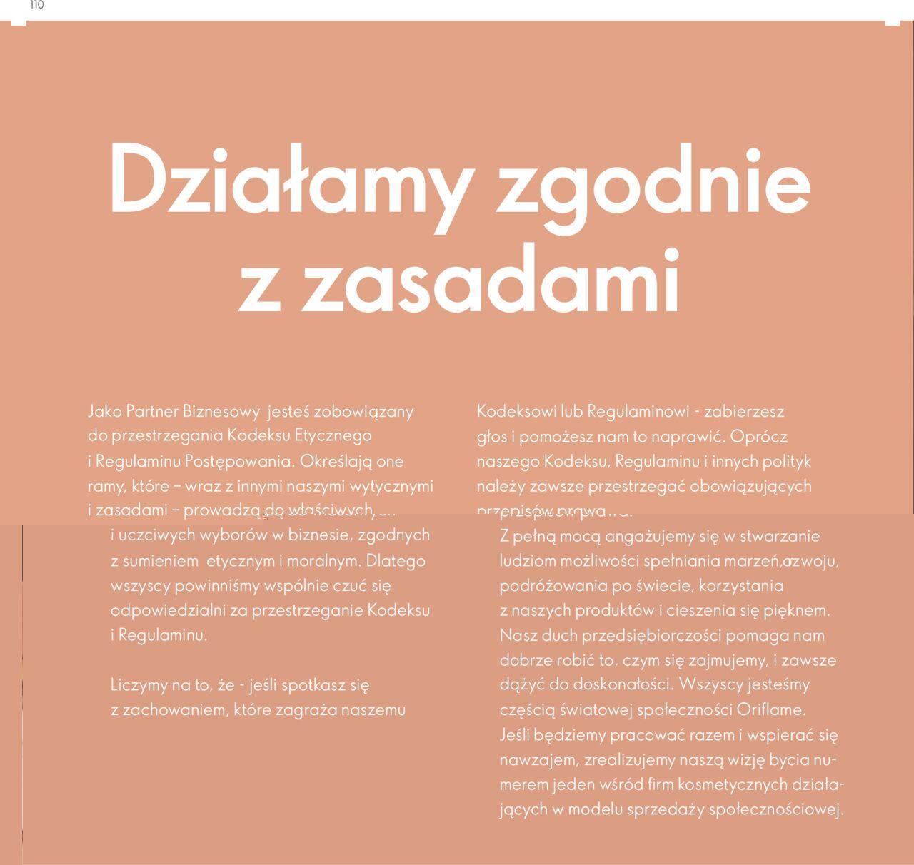 oriflame - Oriflame Katalog - Strefa Korzyści Premium od wtorku 23.01.2024 - page: 110