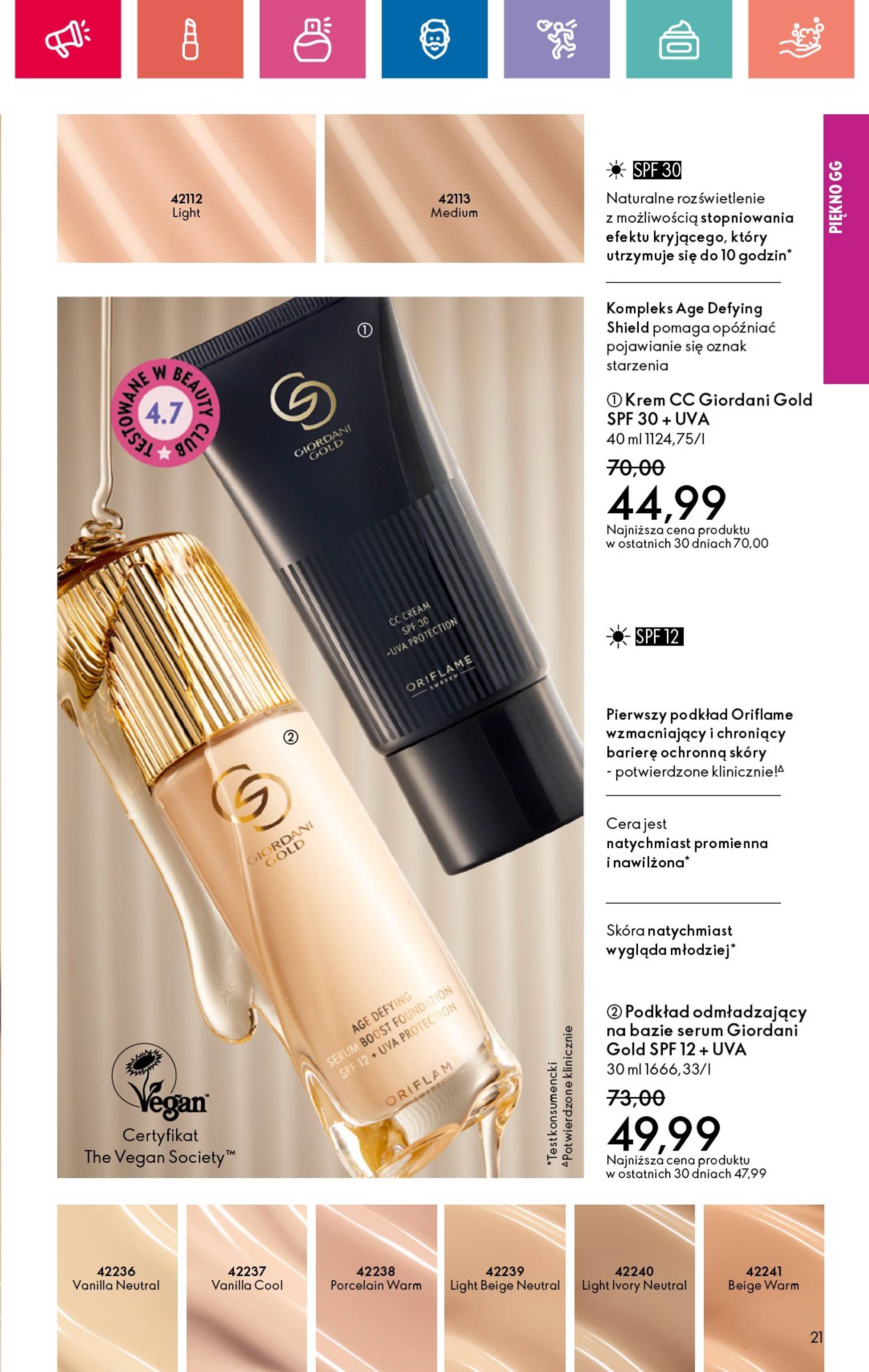 oriflame - Oriflame gazetka ważna od 20.10. - 09.11. - page: 21