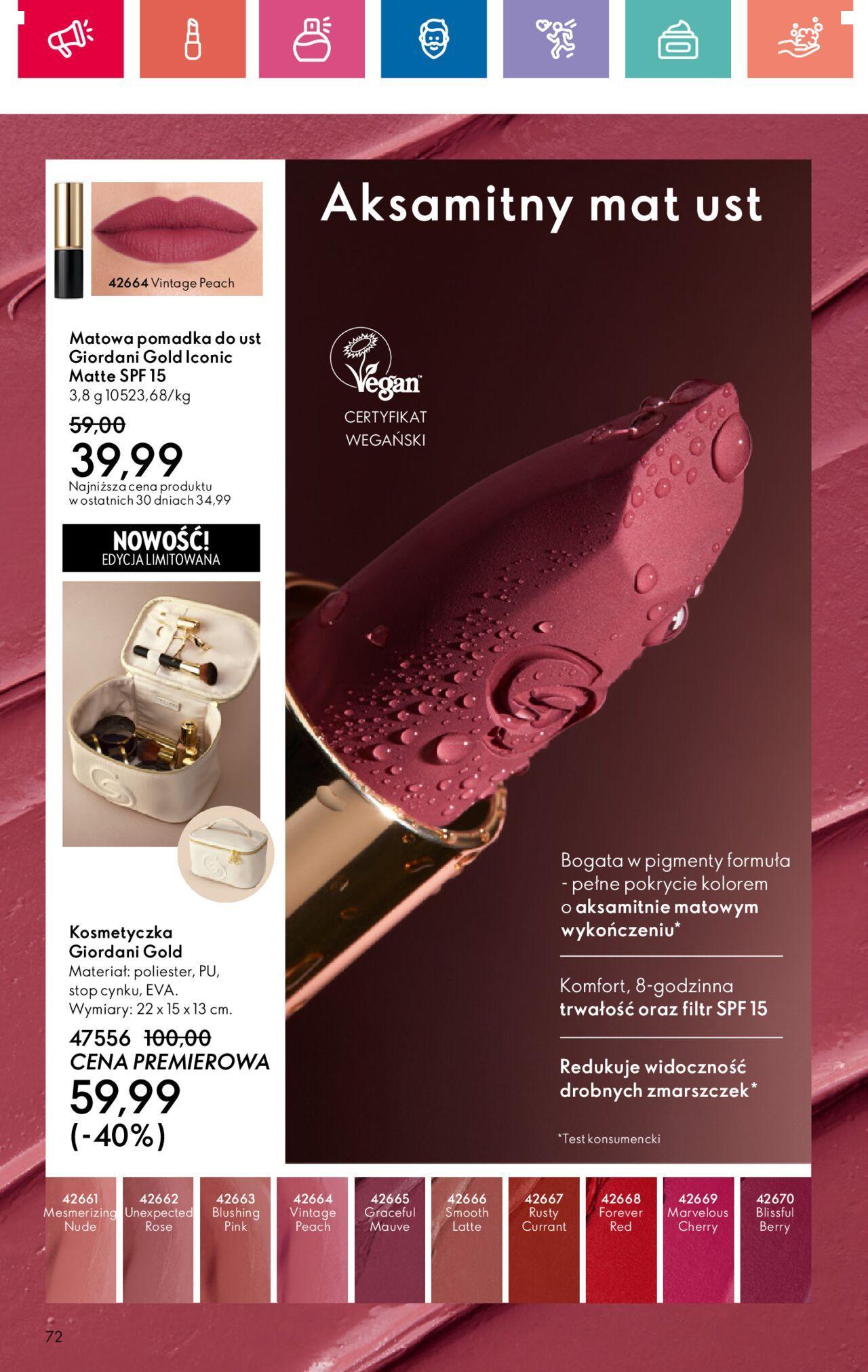 oriflame - Oriflame BLACK FRIDAY 10.11.2024 - 30.11.2024 - page: 72