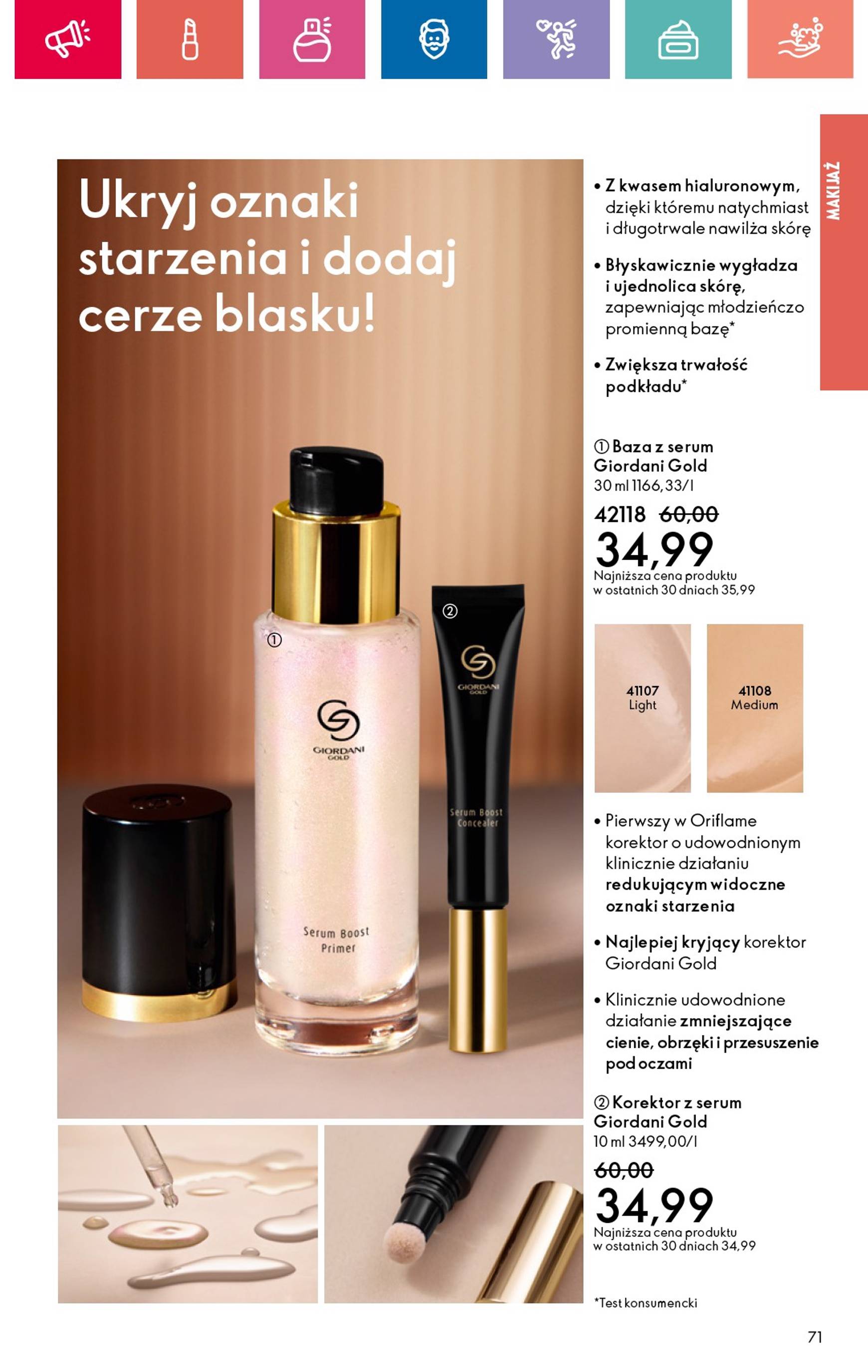 oriflame - Oriflame - Black Friday gazetka ważna od 10.11. - 30.11. - page: 71