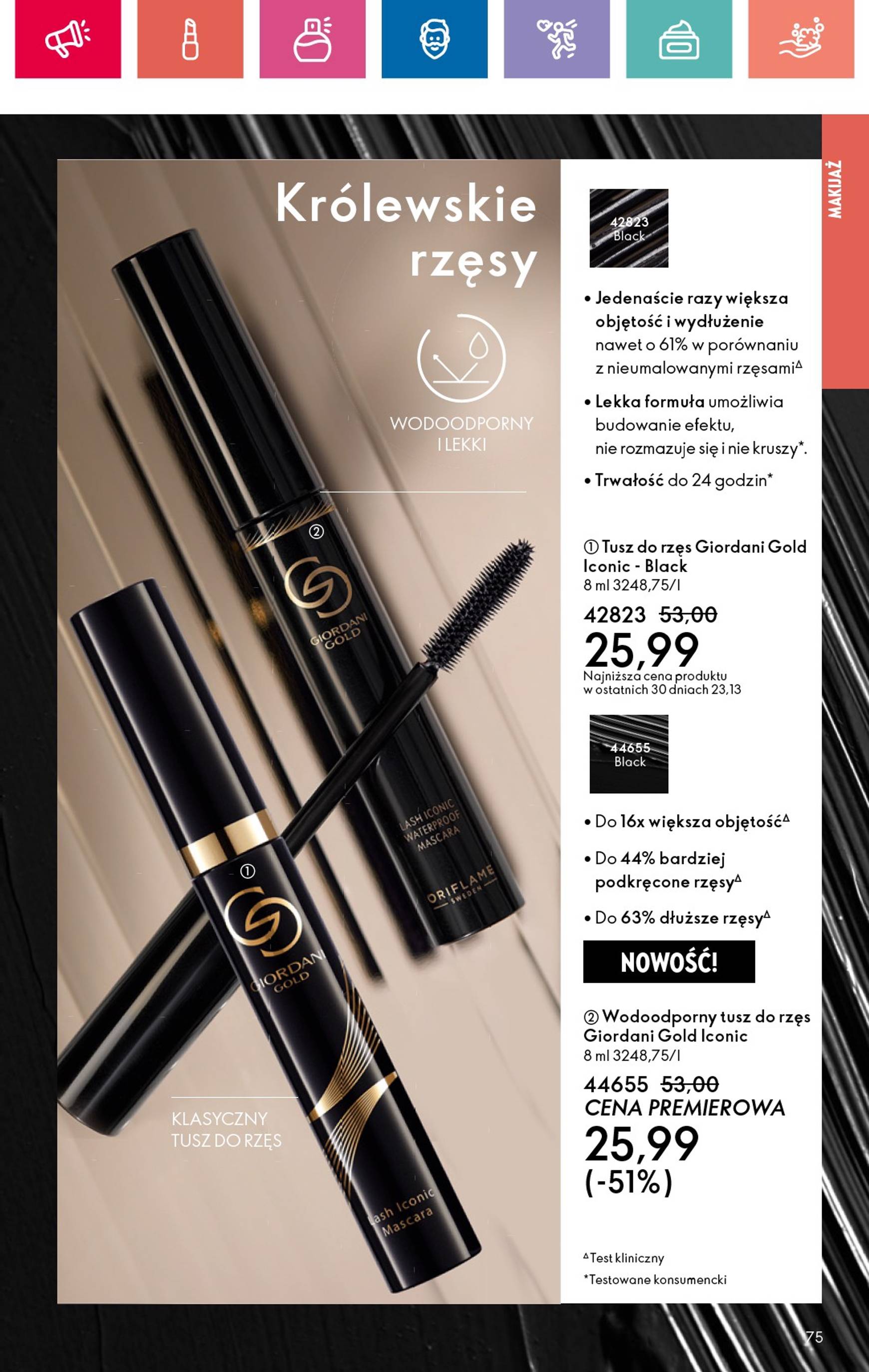 oriflame - Oriflame - Black Friday gazetka ważna od 10.11. - 30.11. - page: 75