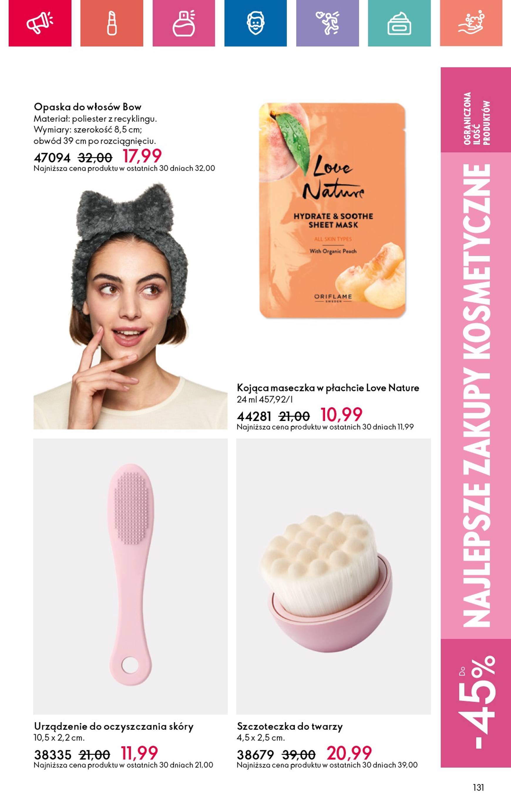 oriflame - Oriflame - Black Friday gazetka ważna od 10.11. - 30.11. - page: 131