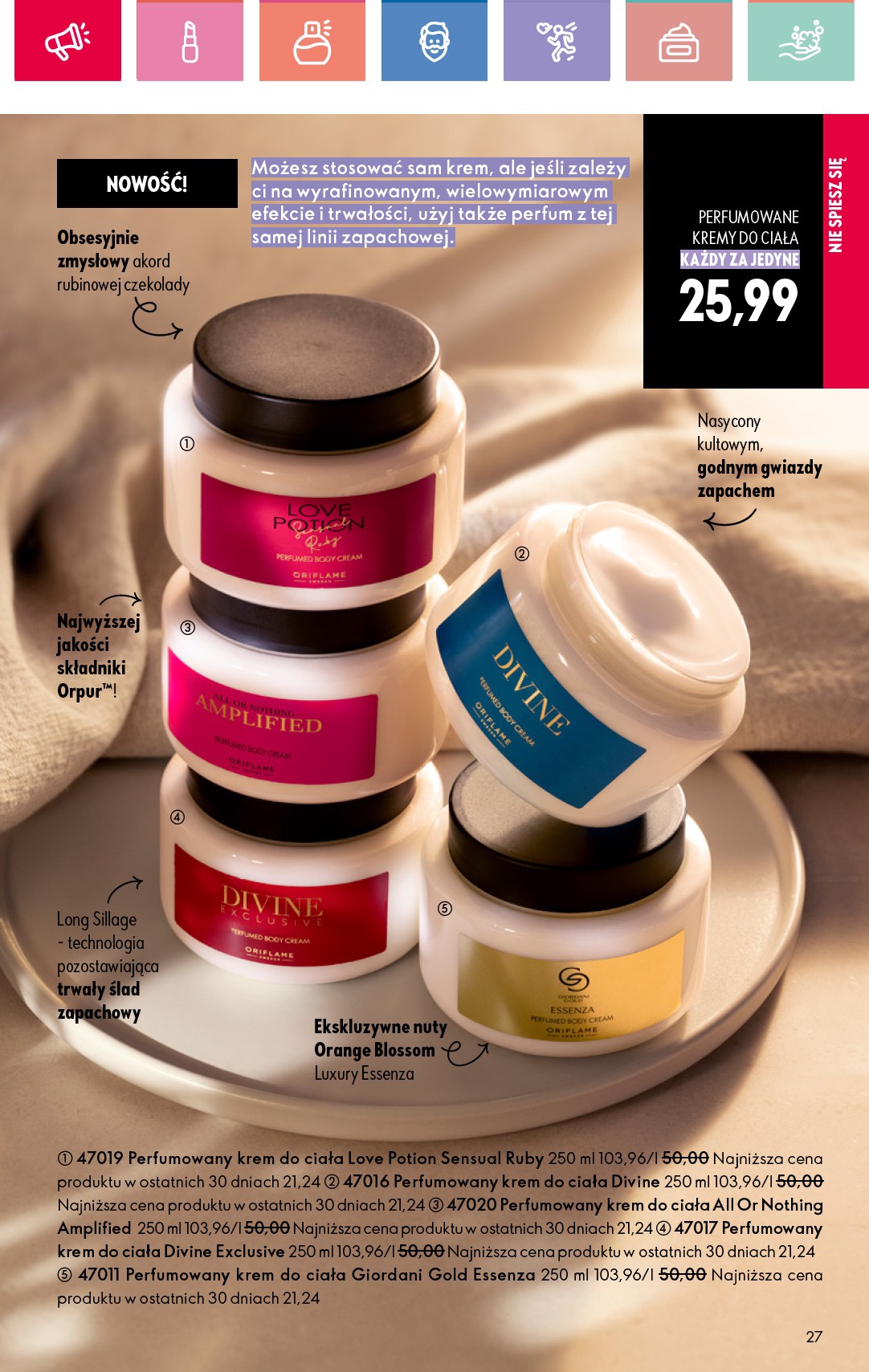 oriflame - Oriflame gazetka ważna od 29.12. - 18.01. - page: 27