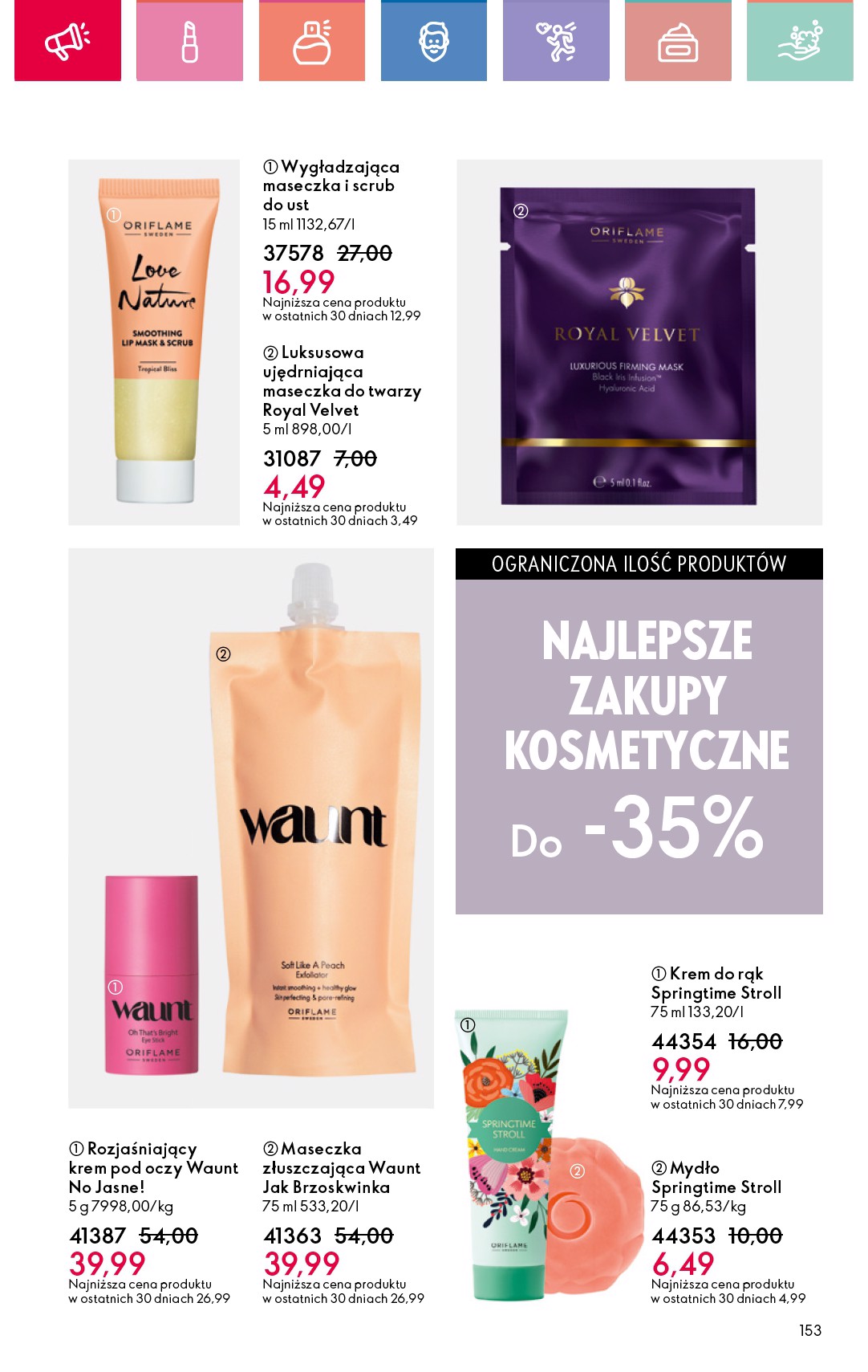 oriflame - Oriflame gazetka ważna od 29.12. - 18.01. - page: 153