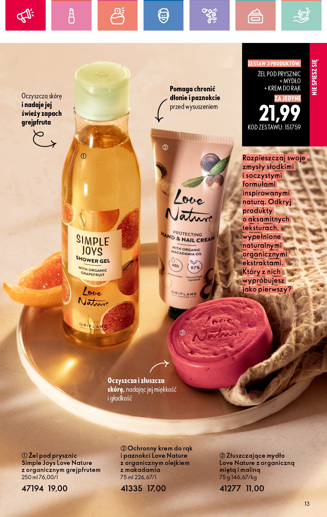 oriflame - Oriflame gazetka ważna od 29.12. - 18.01. - page: 13