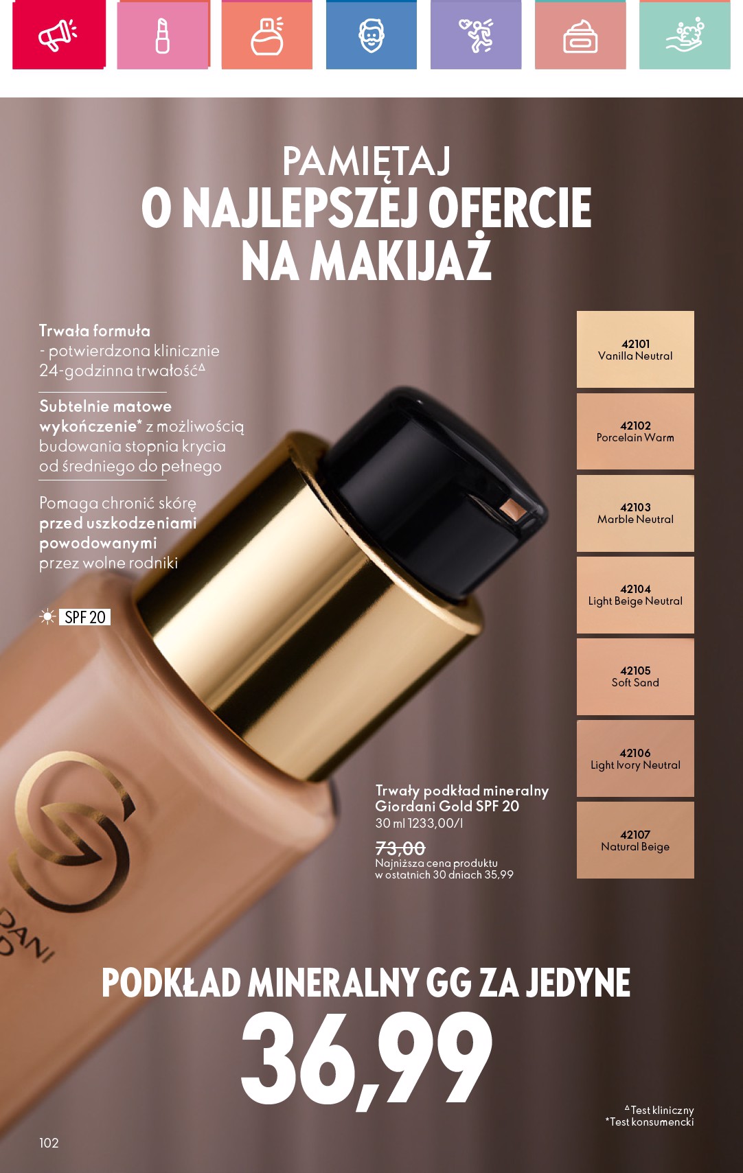 oriflame - Oriflame gazetka ważna od 29.12. - 18.01. - page: 102