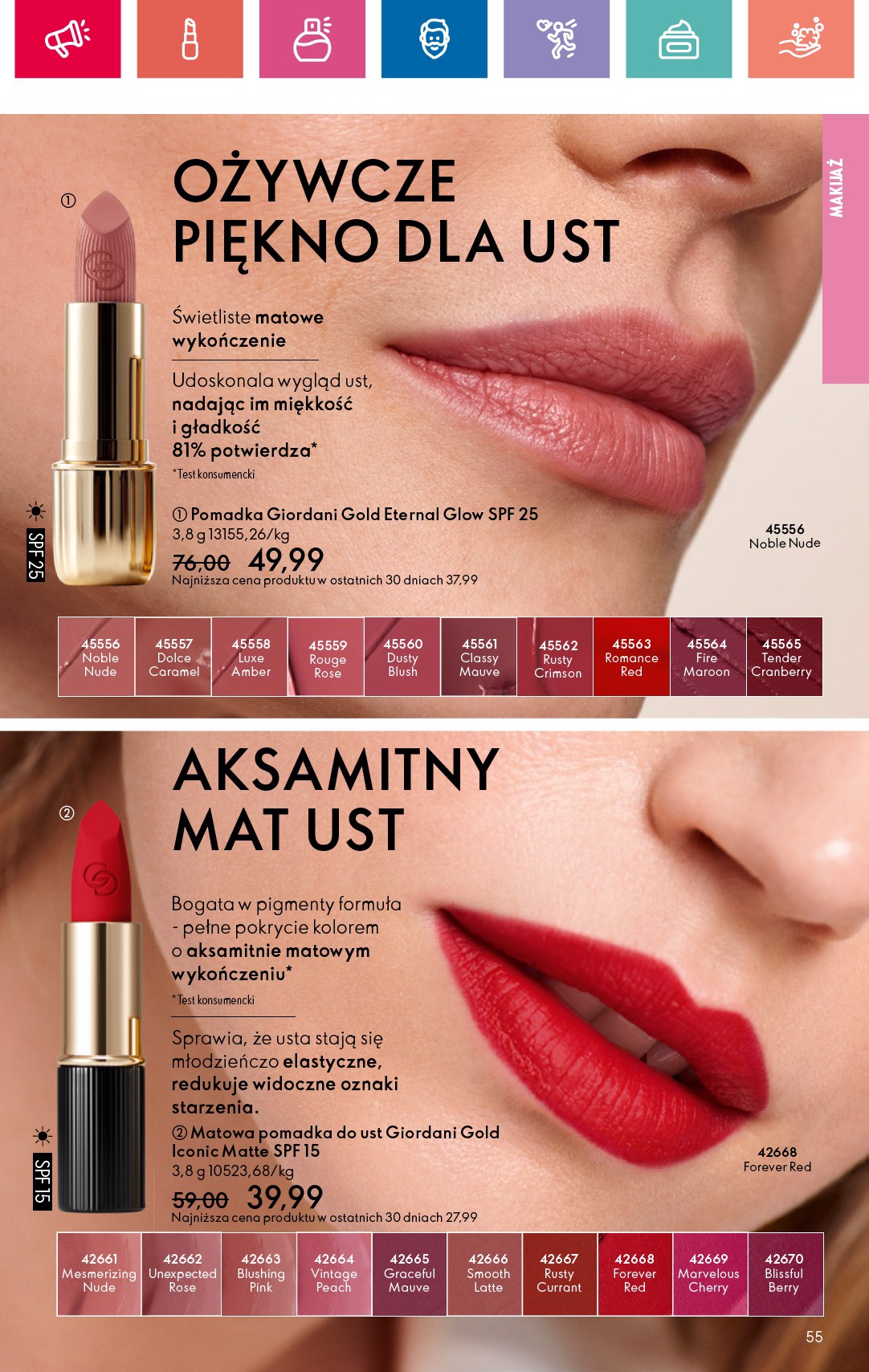 oriflame - Oriflame gazetka ważna od 19.01. - 08.02. - page: 55