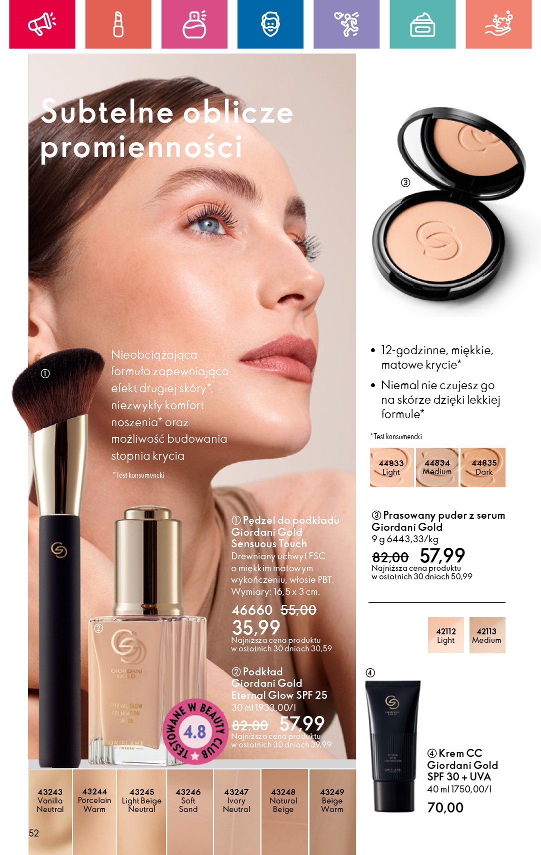 oriflame - Oriflame gazetka ważna od 19.01. - 08.02. - page: 52