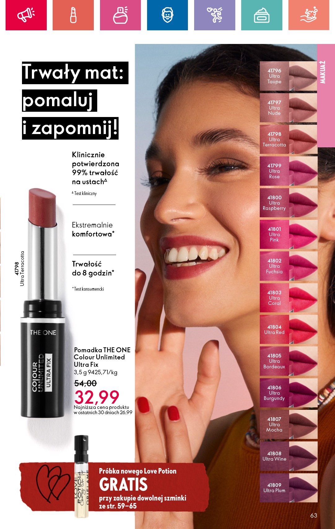 oriflame - Oriflame gazetka ważna od 19.01. - 08.02. - page: 63