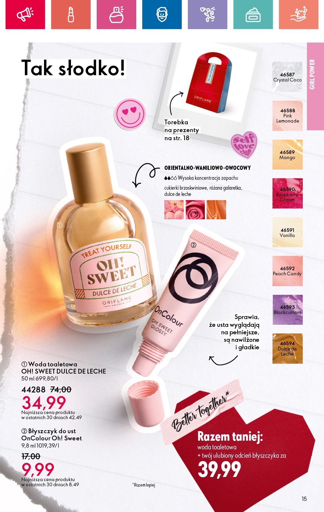 oriflame - Oriflame gazetka ważna od 19.01. - 08.02. - page: 15