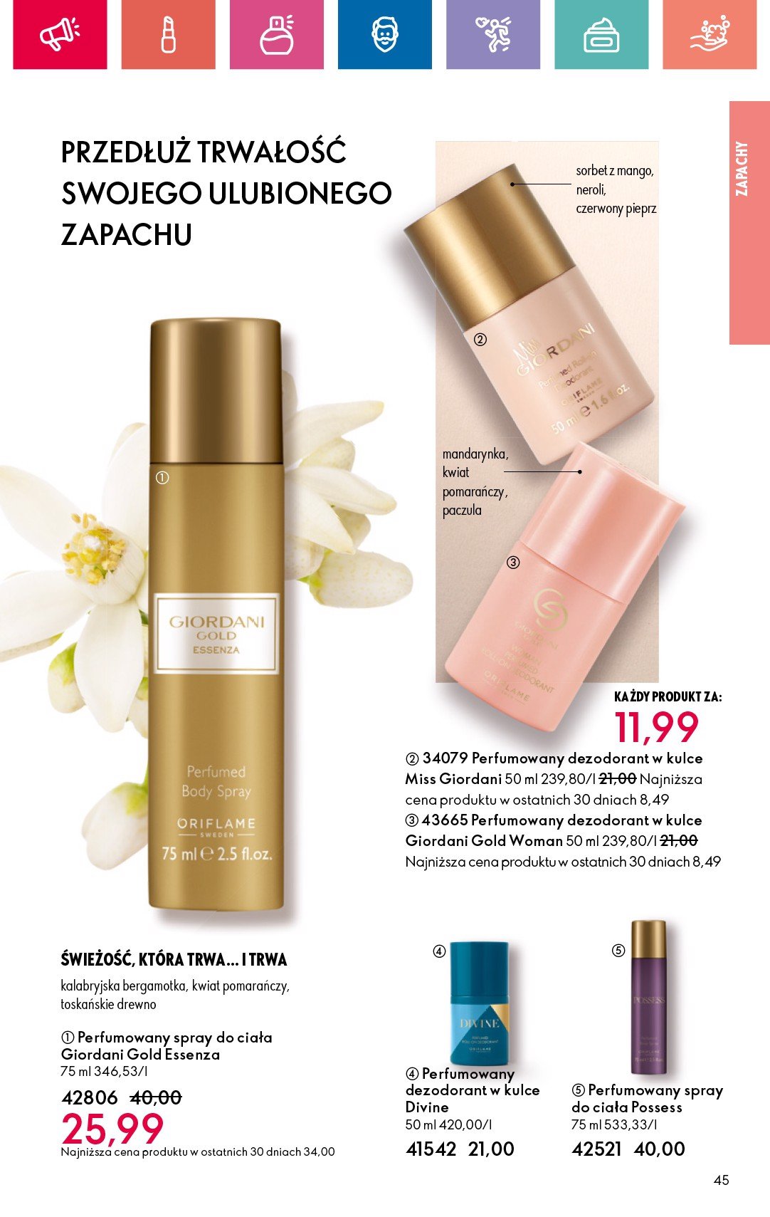 oriflame - Oriflame gazetka ważna od 19.01. - 08.02. - page: 45