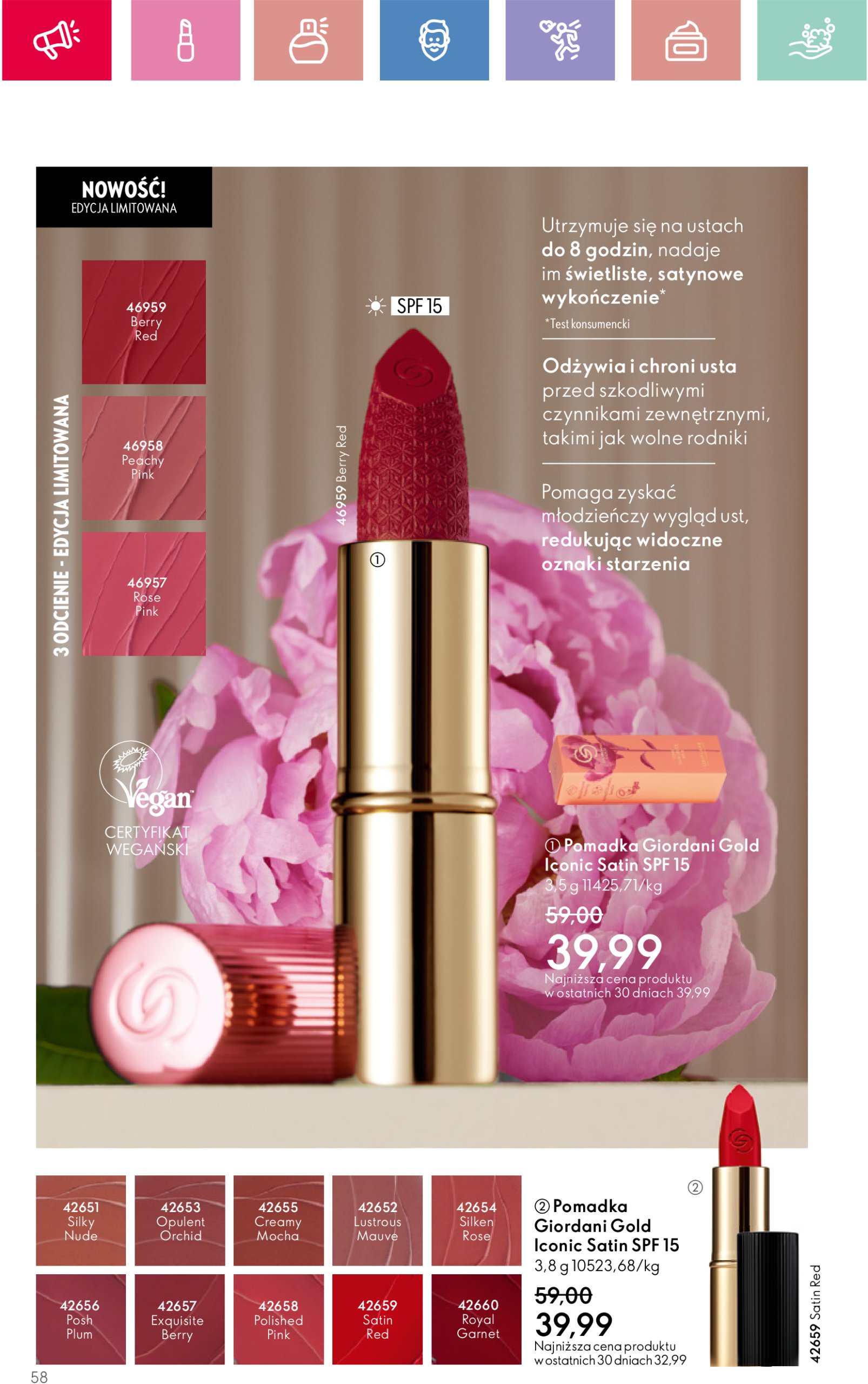 oriflame - Oriflame gazetka ważna od 02.03. - 22.03. - page: 58