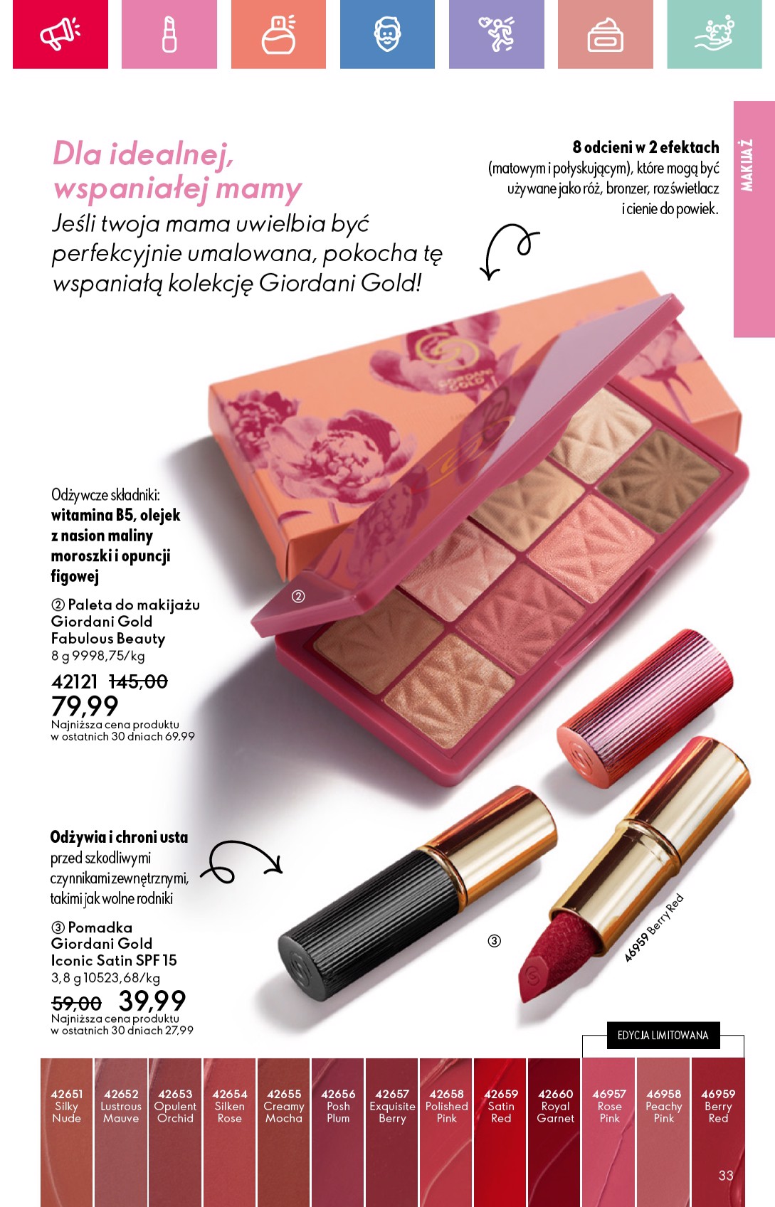 oriflame - Oriflame gazetka ważna od 04.05. - 24.05. - page: 33 oriflame - Oriflame gazetka ważna od 04.05. - 24.05. - page: 33