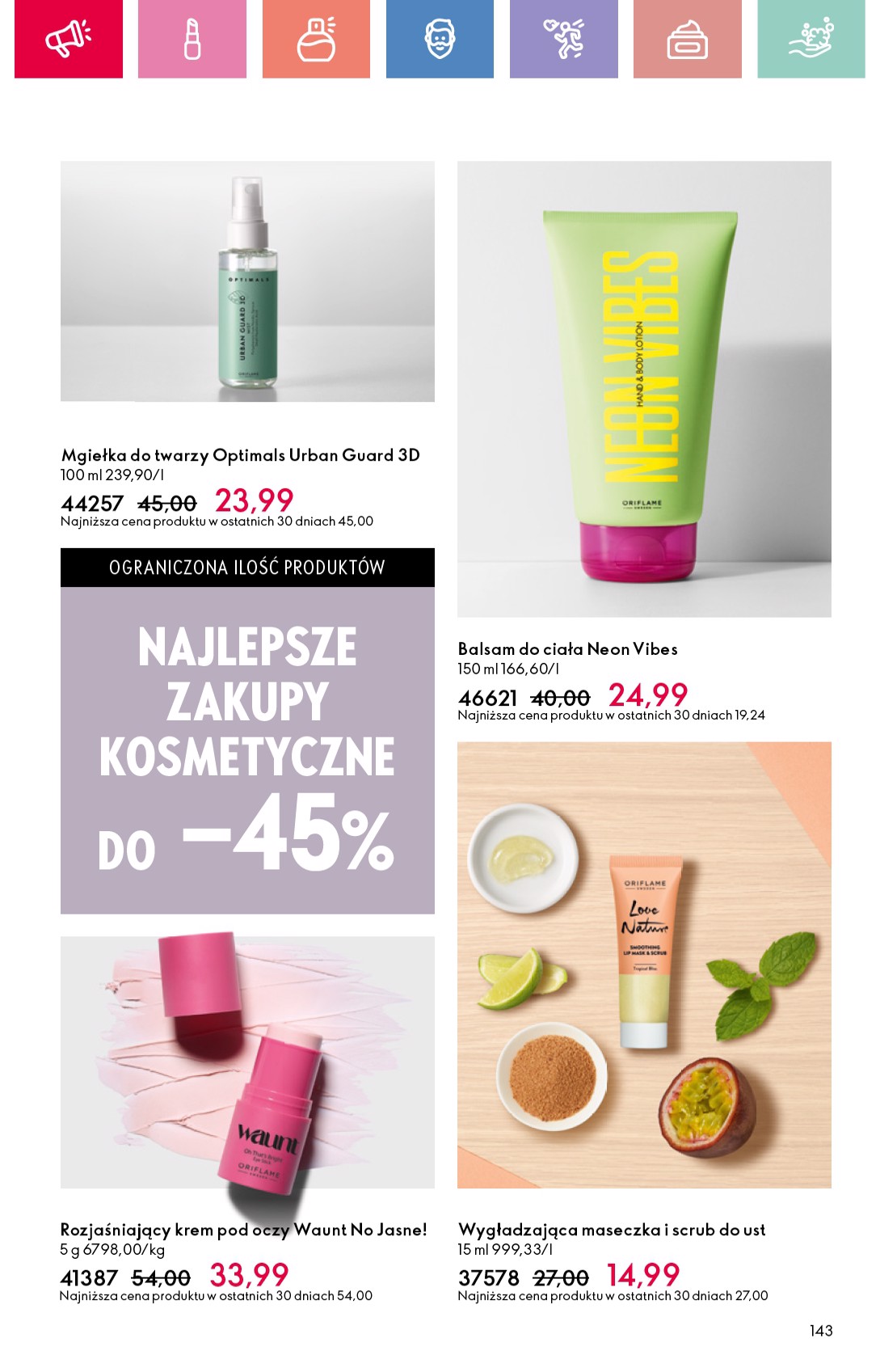 oriflame - Oriflame gazetka ważna od 04.05. - 24.05. - page: 143 oriflame - Oriflame gazetka ważna od 04.05. - 24.05. - page: 143