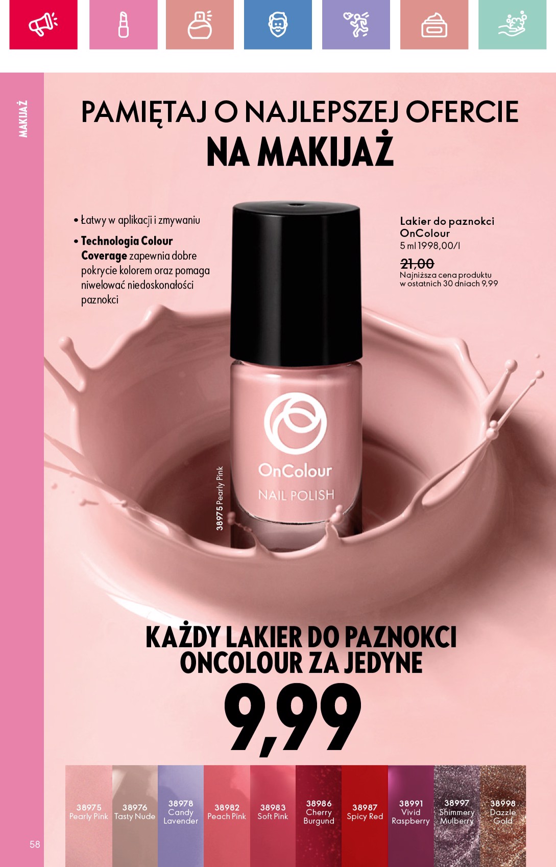 oriflame - Oriflame gazetka ważna od 04.05. - 24.05. - page: 58 oriflame - Oriflame gazetka ważna od 04.05. - 24.05. - page: 58