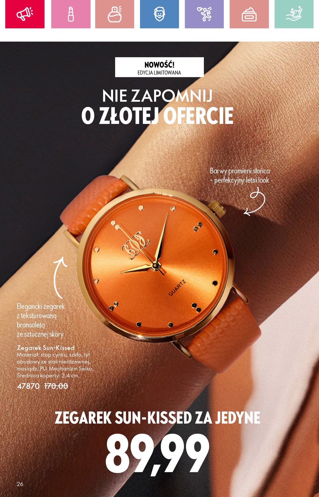 oriflame - Oriflame gazetka ważna od 04.05. - 24.05. - page: 26 oriflame - Oriflame gazetka ważna od 04.05. - 24.05. - page: 26